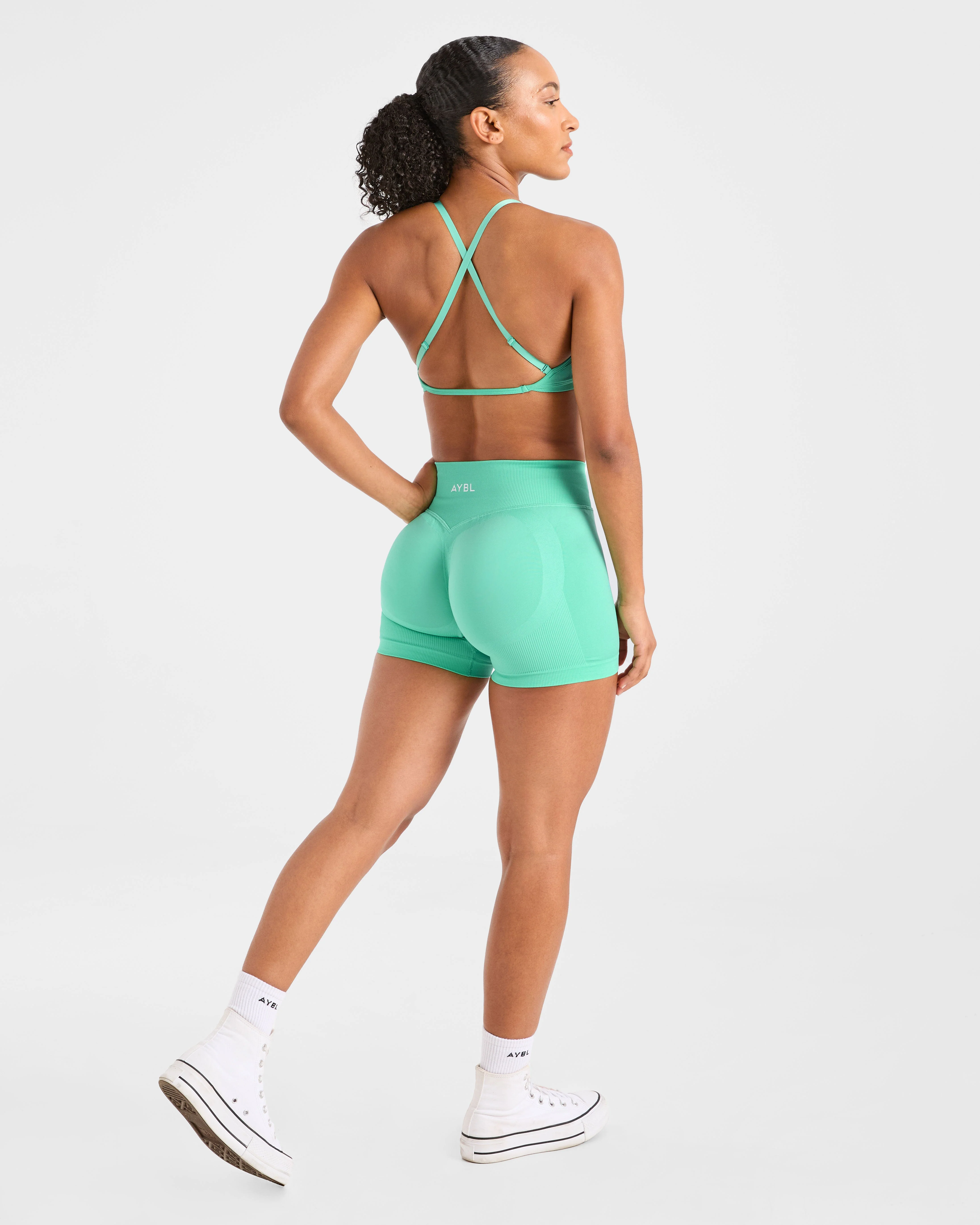 Adapt Seamless Shorts | 4.5"- Spring Mint - Image 4