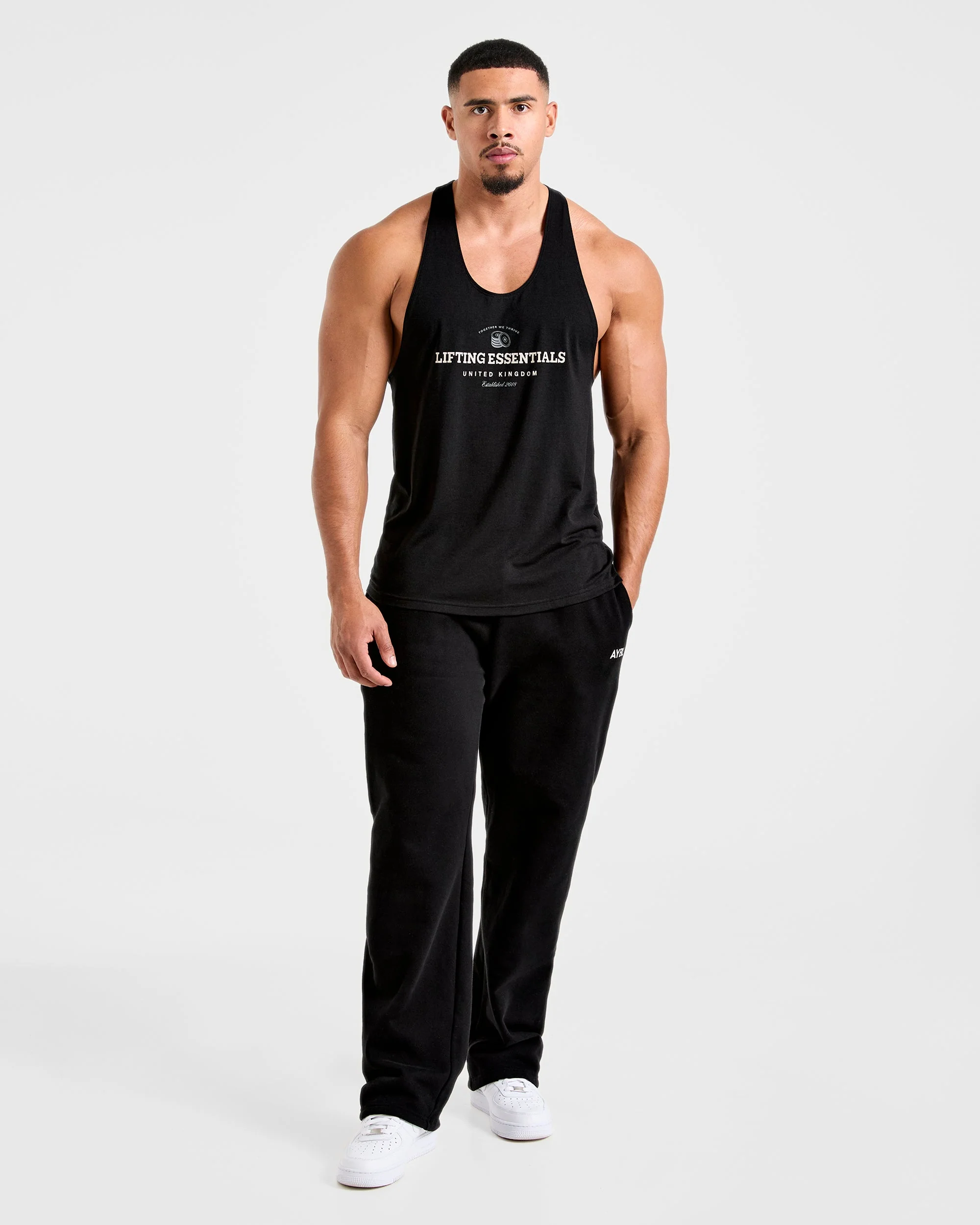Apex Lifting Essentials Stringer - Zwart - Image 3