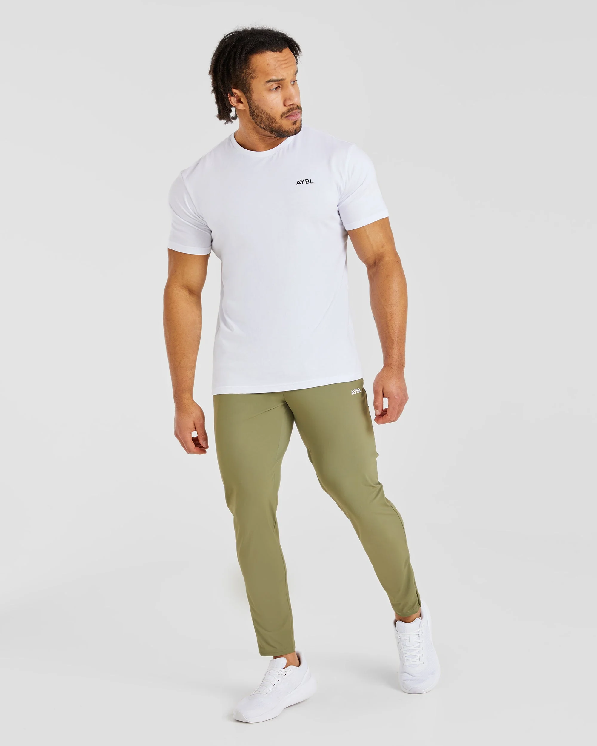Ascend Zip Joggers - Olive Groen - Image 3