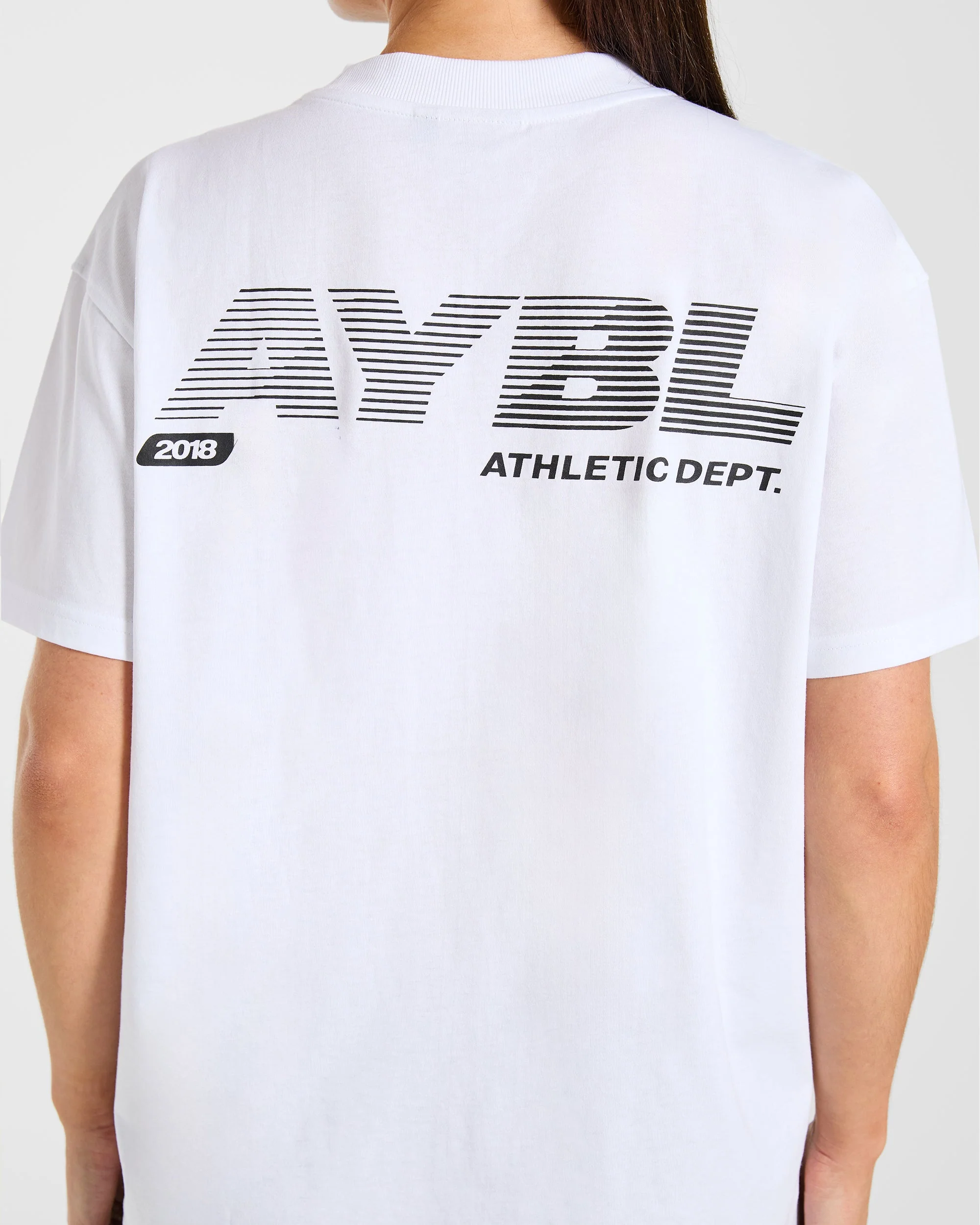 Athletics Department Oversized T Shirt - Wit - Image 6