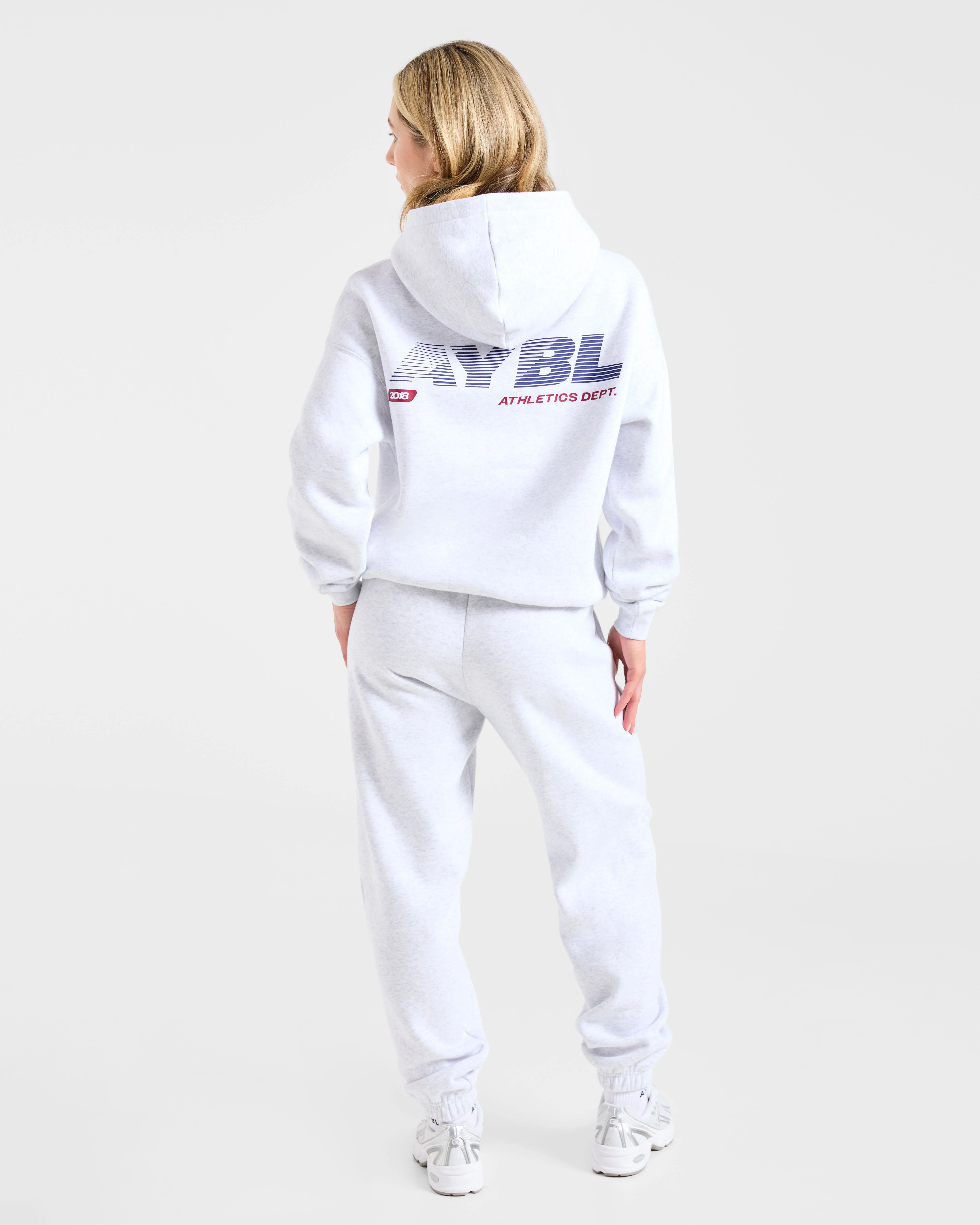 Athletics Dept Oversized Joggers - Grijs Marl - Image 4