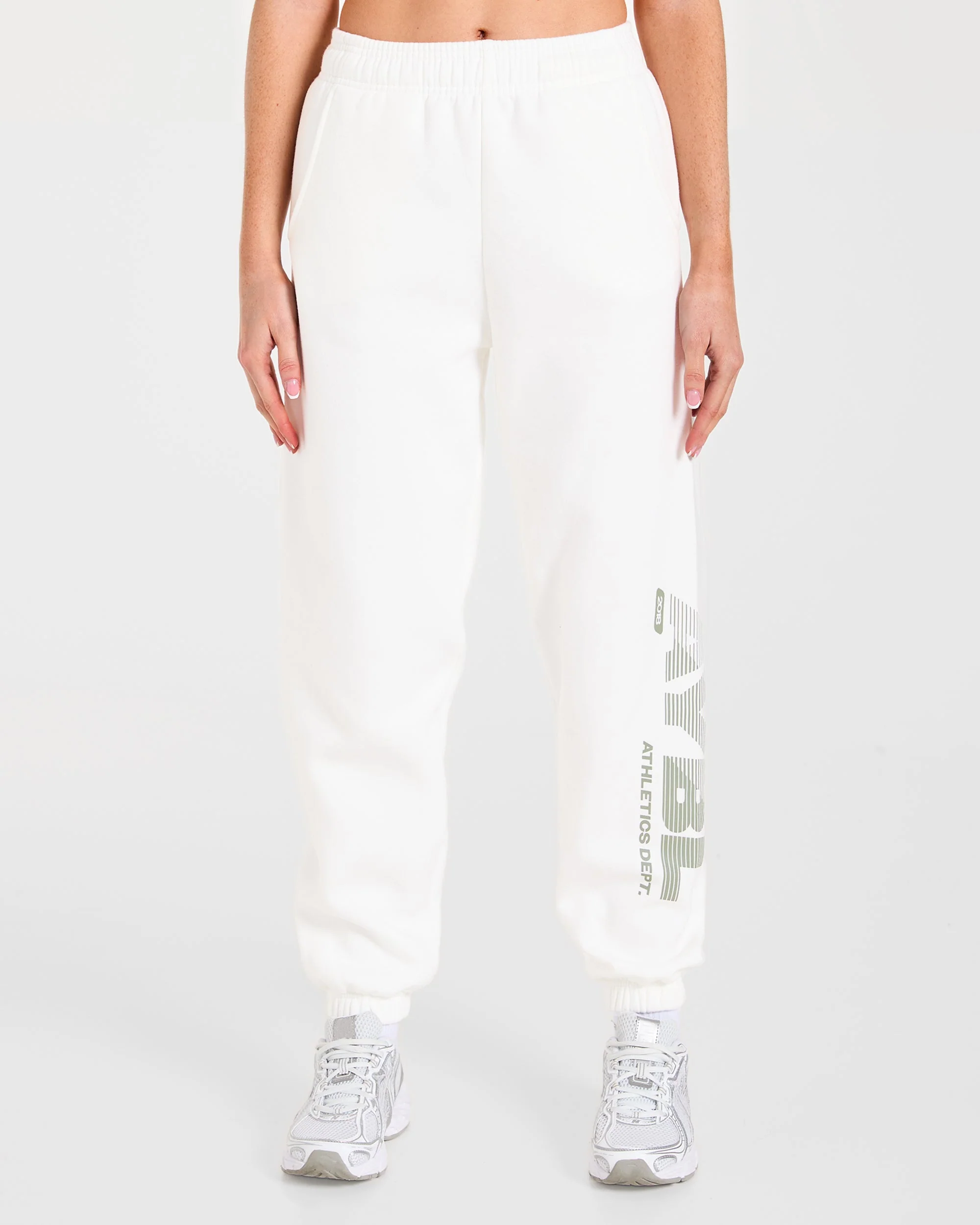 Athletics Dept Oversized Joggers - Off Wit