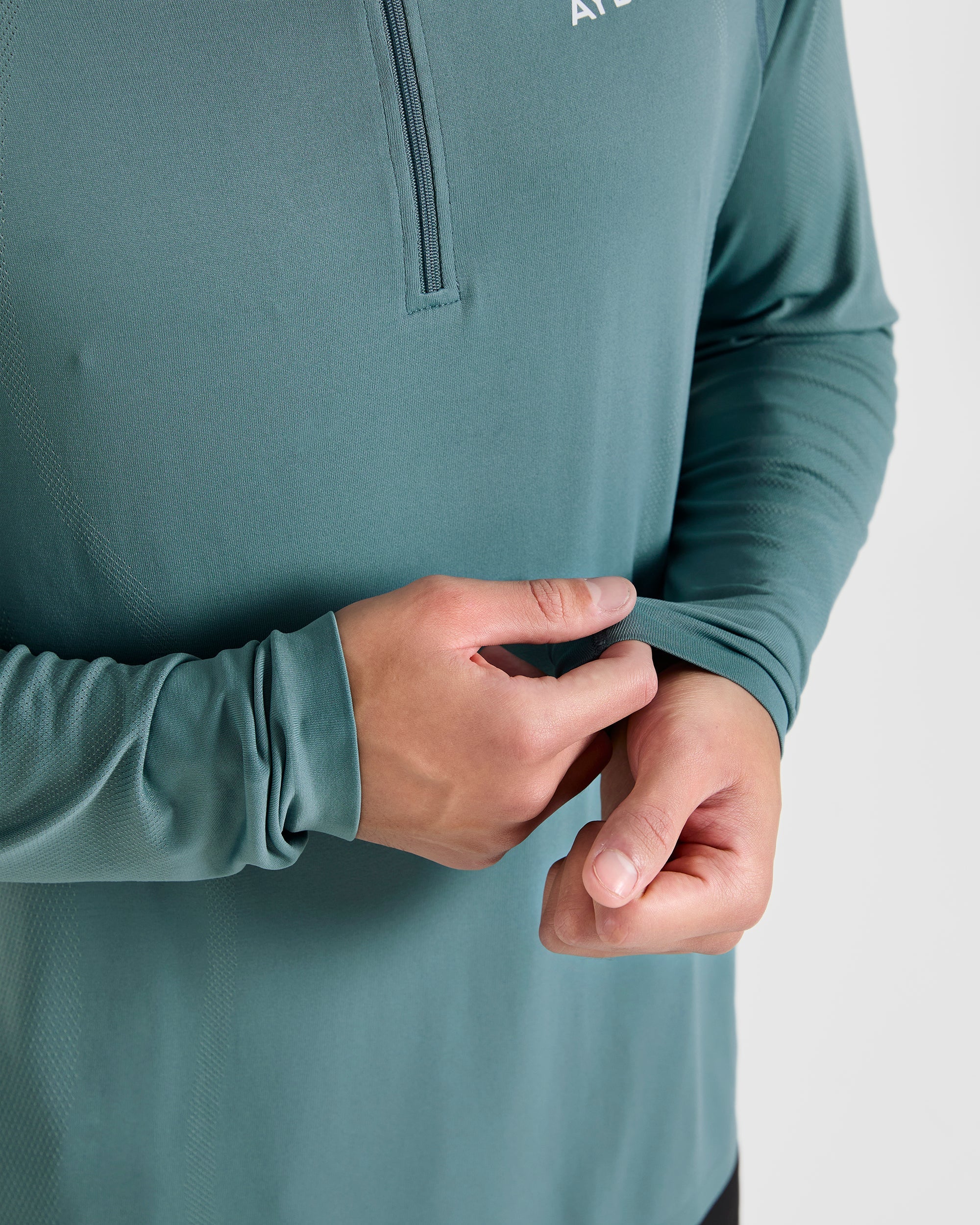 Attain Seamless 1/2 Zip Pullover - Titan Blauw - Image 6
