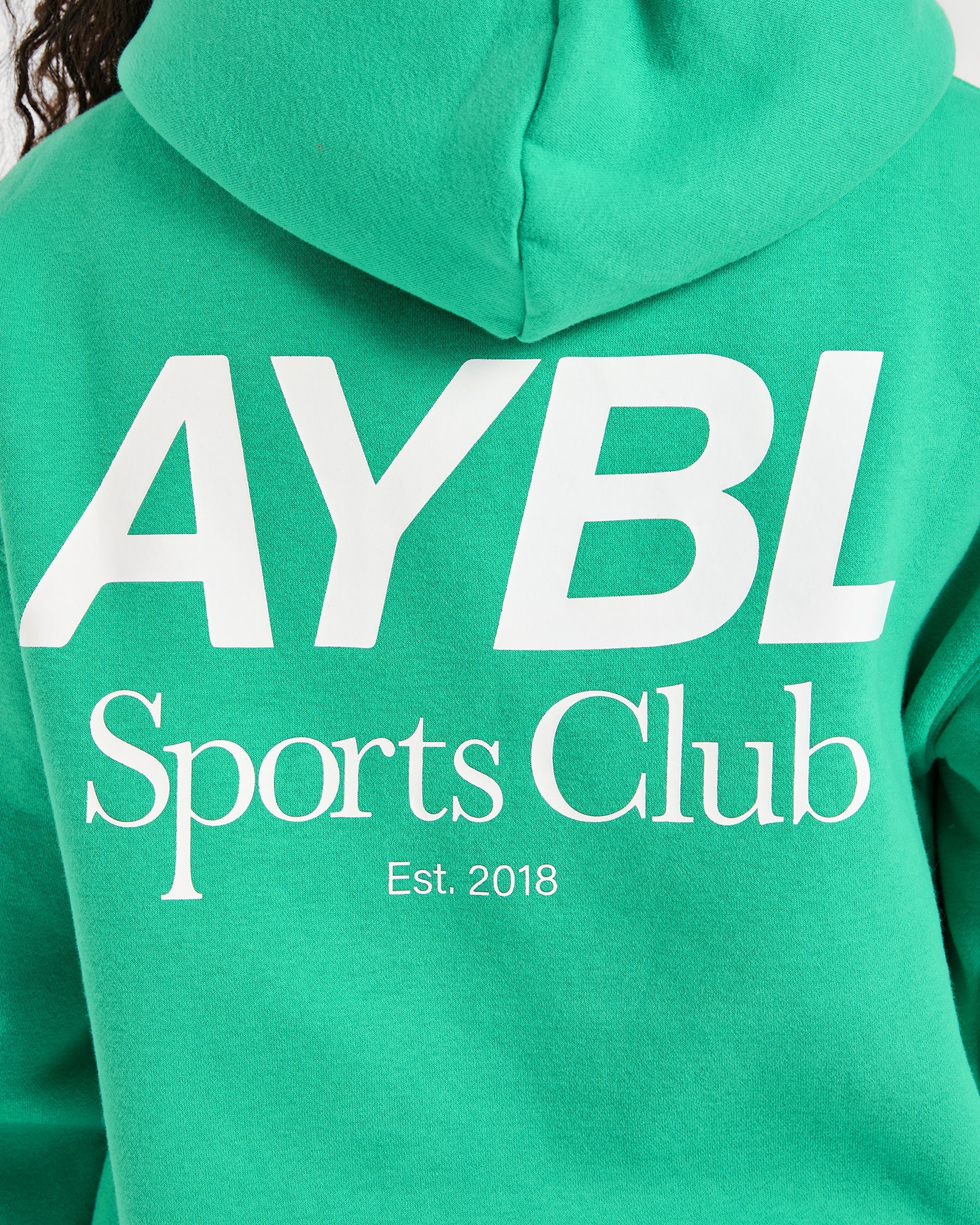 AYBL Sports Club Oversized Hoodie - Racing Groen - Image 6