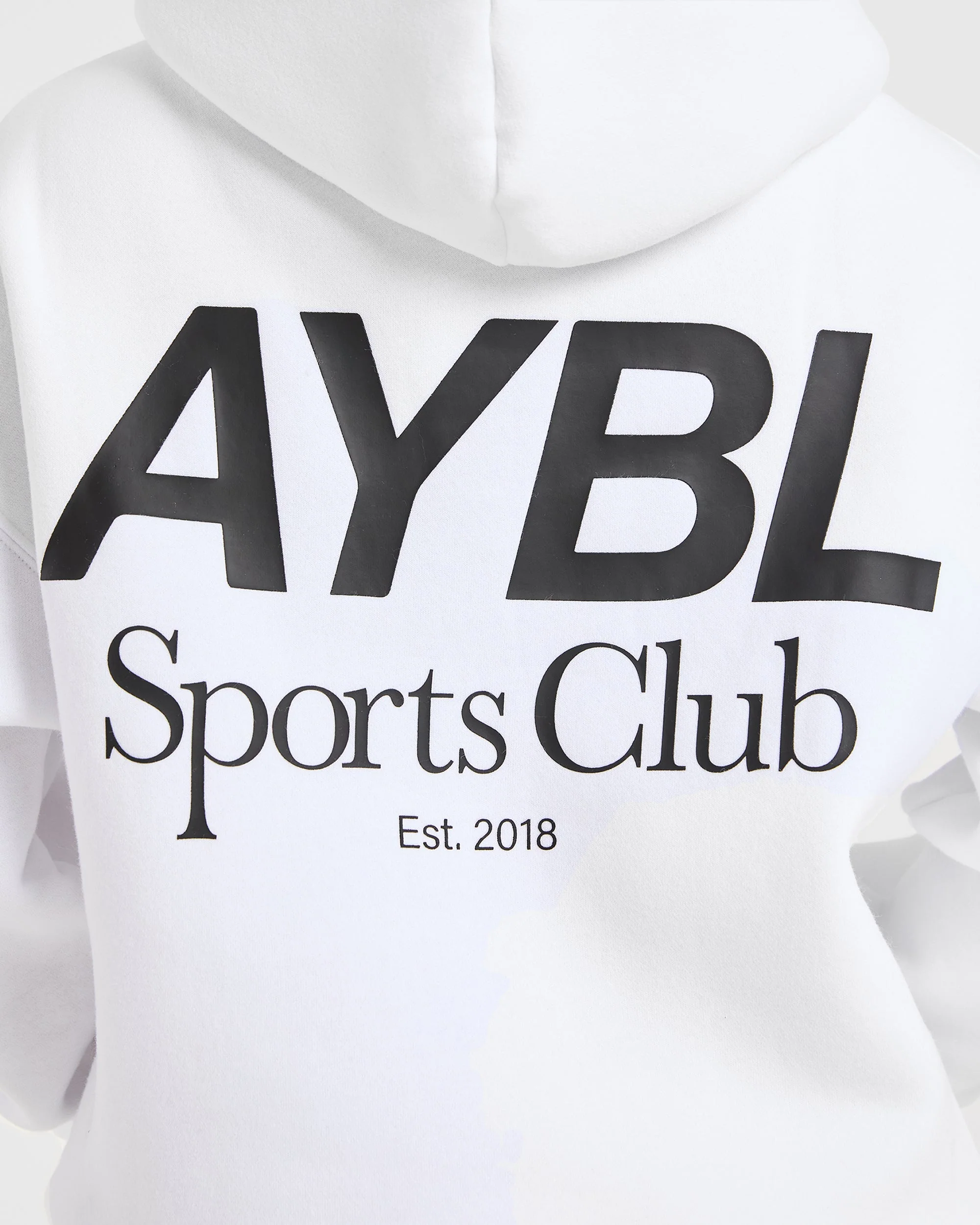 AYBL Sports Club Oversized Hoodie - Wit - Image 6