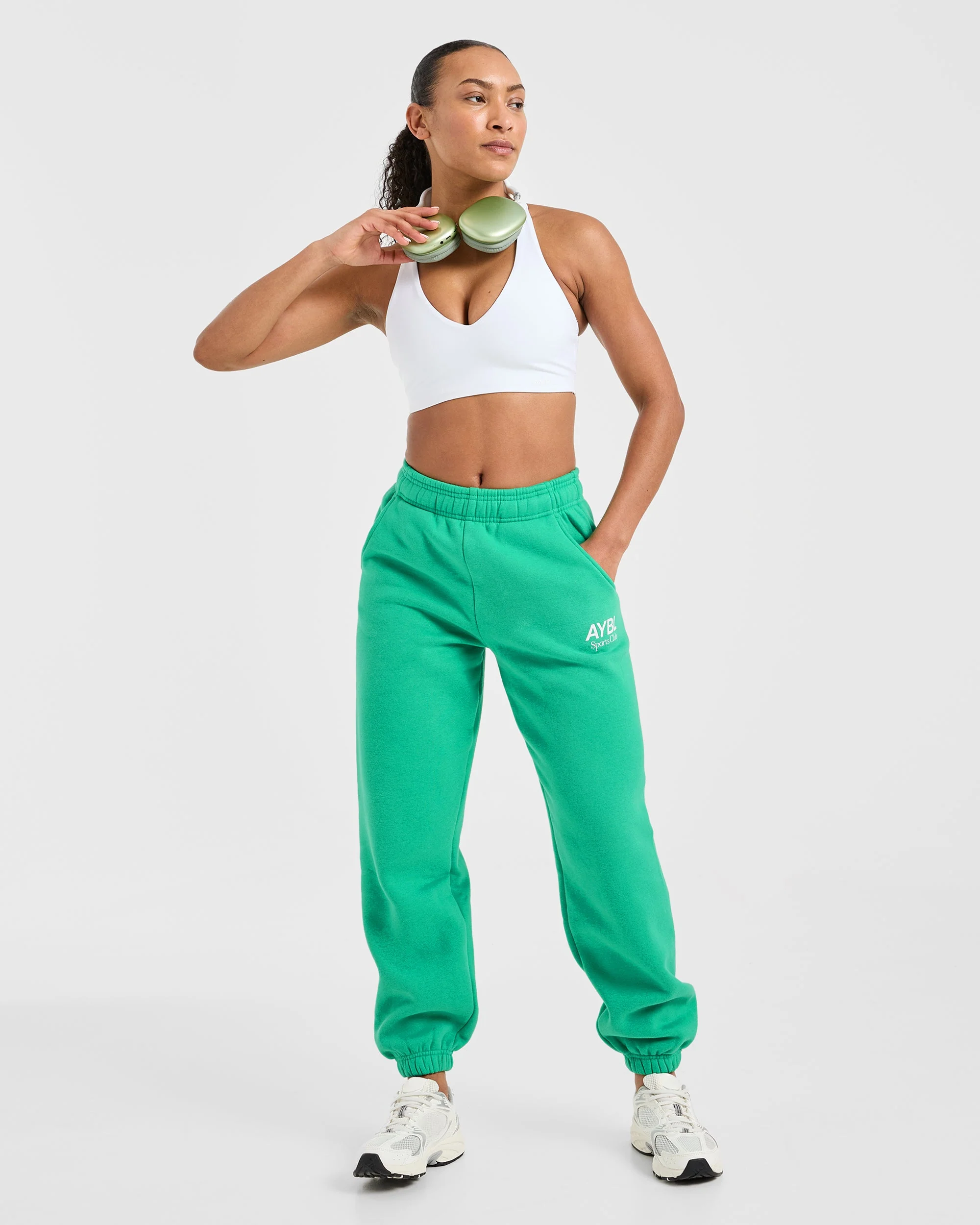 AYBL Sports Club Oversized Joggers - Racing Groen - Image 8