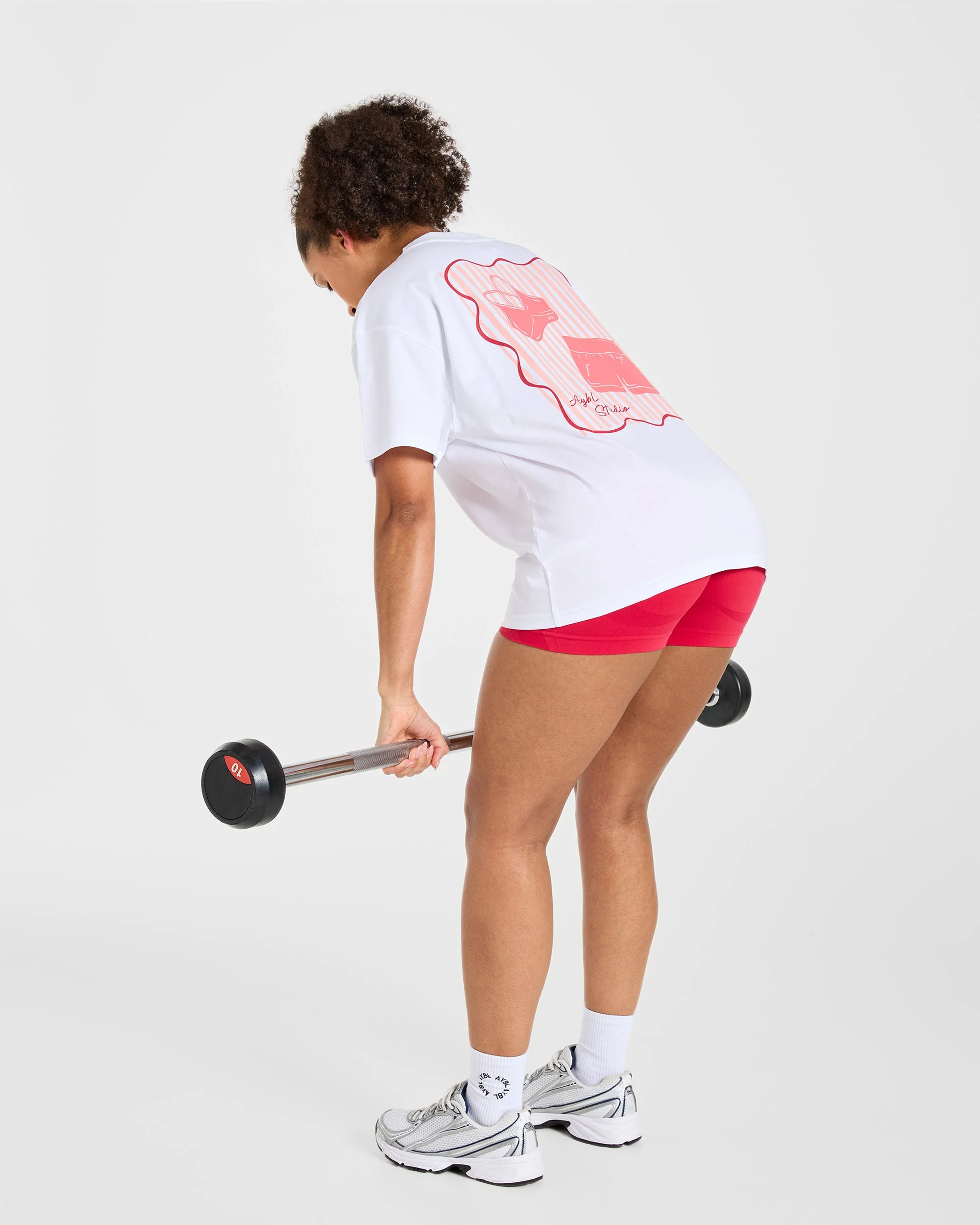 AYBL Studio Oversized T Shirt - Wit - Image 8