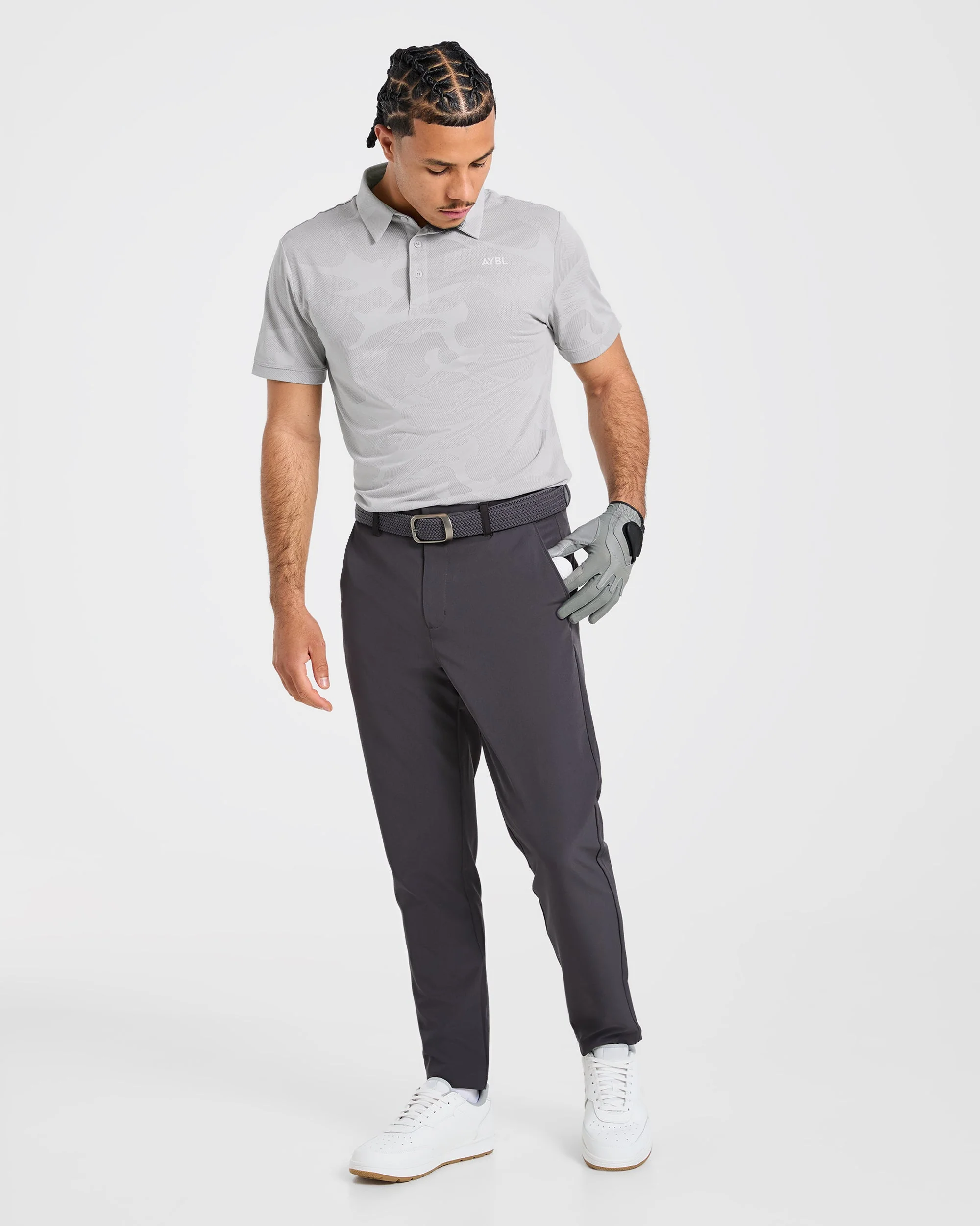 Camo Polo - Ice Grau - Image 7