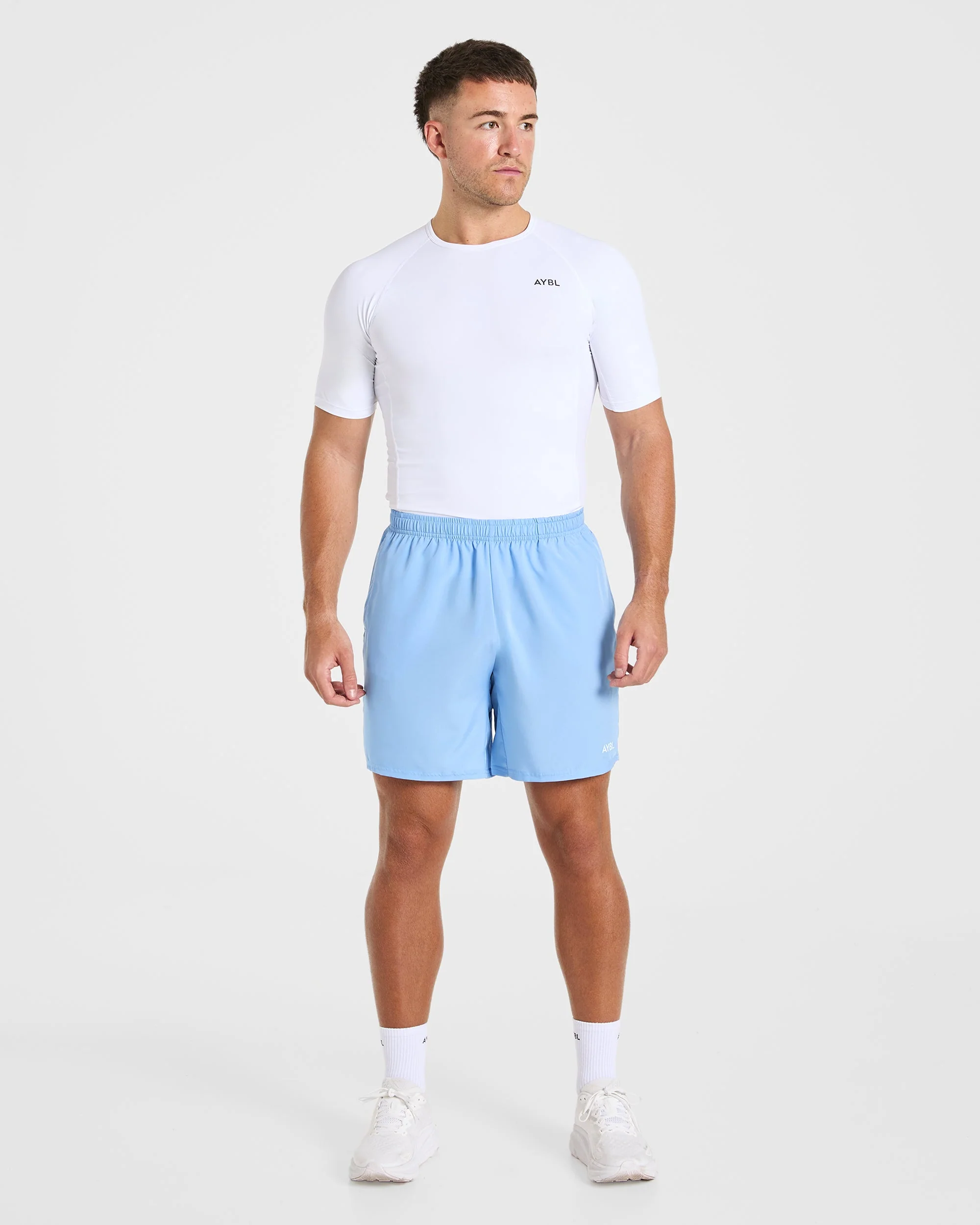 Core 7" Shorts - Air Blauw - Image 3