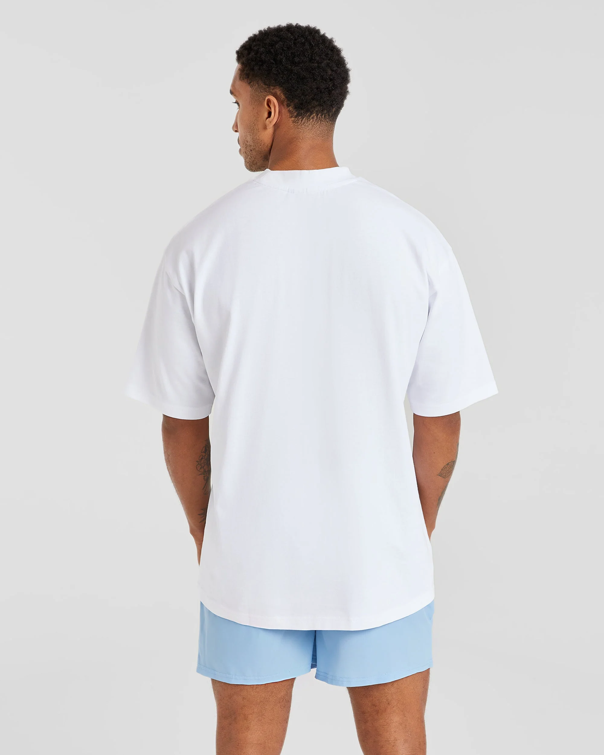Craft Oversized T Shirt - Wit - Image 10
