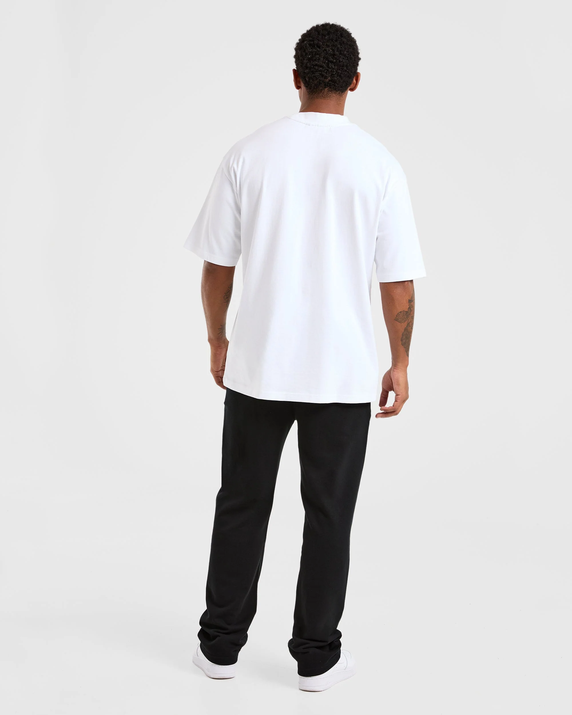Craft Oversized T Shirt - Wit - Image 4