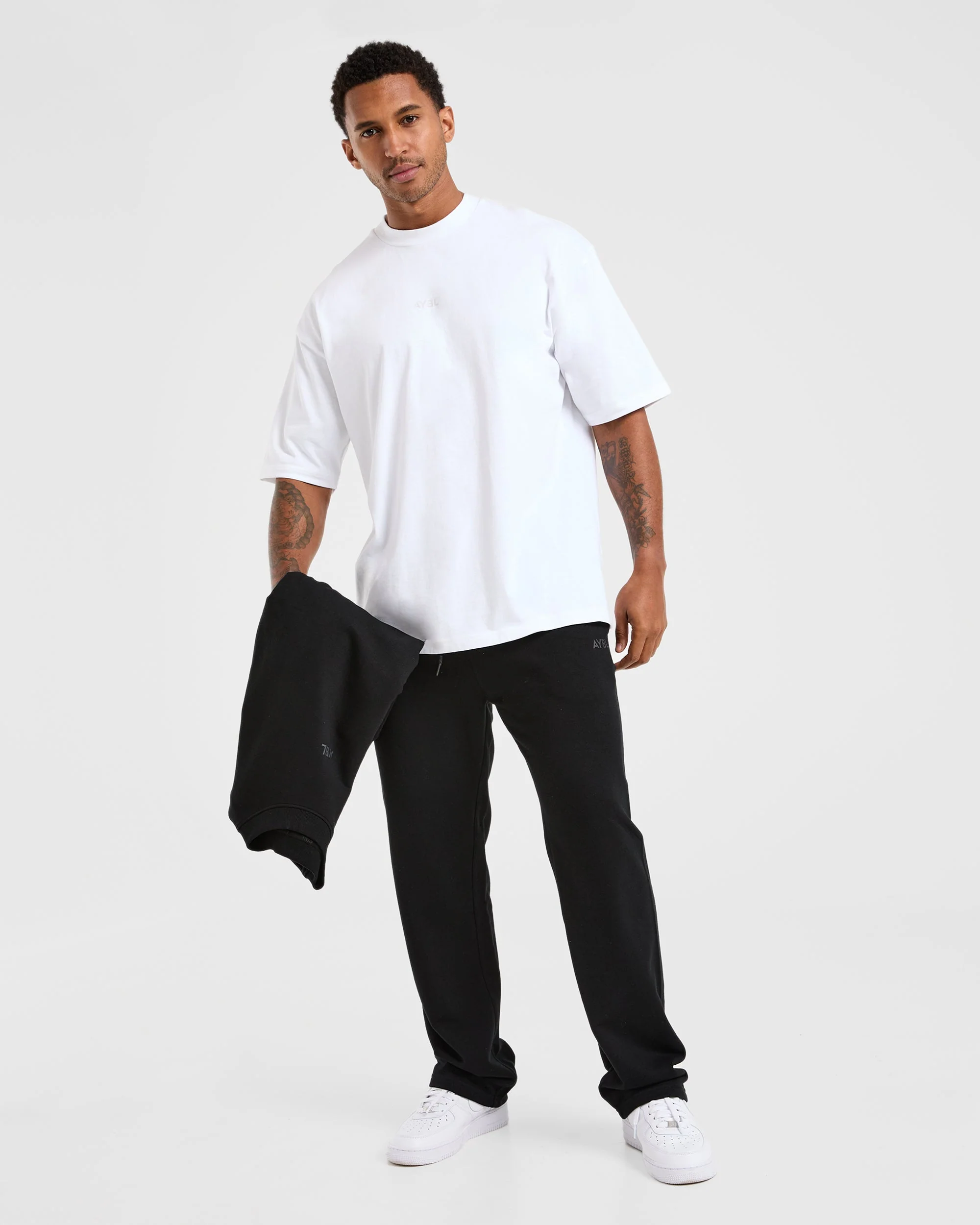 Craft Oversized T Shirt - Wit - Image 7