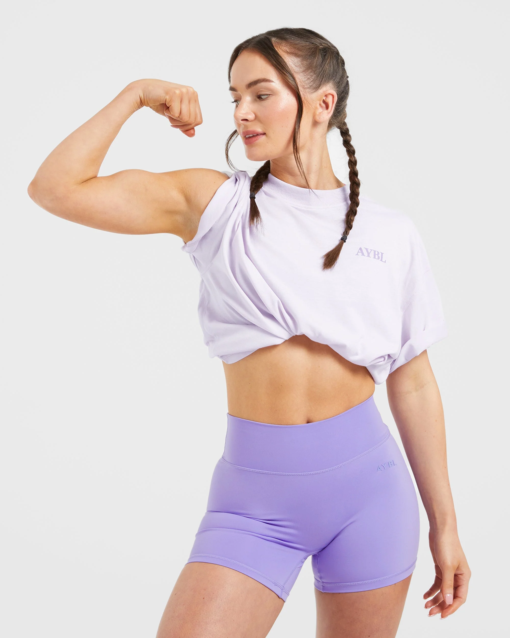 Do It For You Oversized T Shirt - Orchid Paars - Image 7
