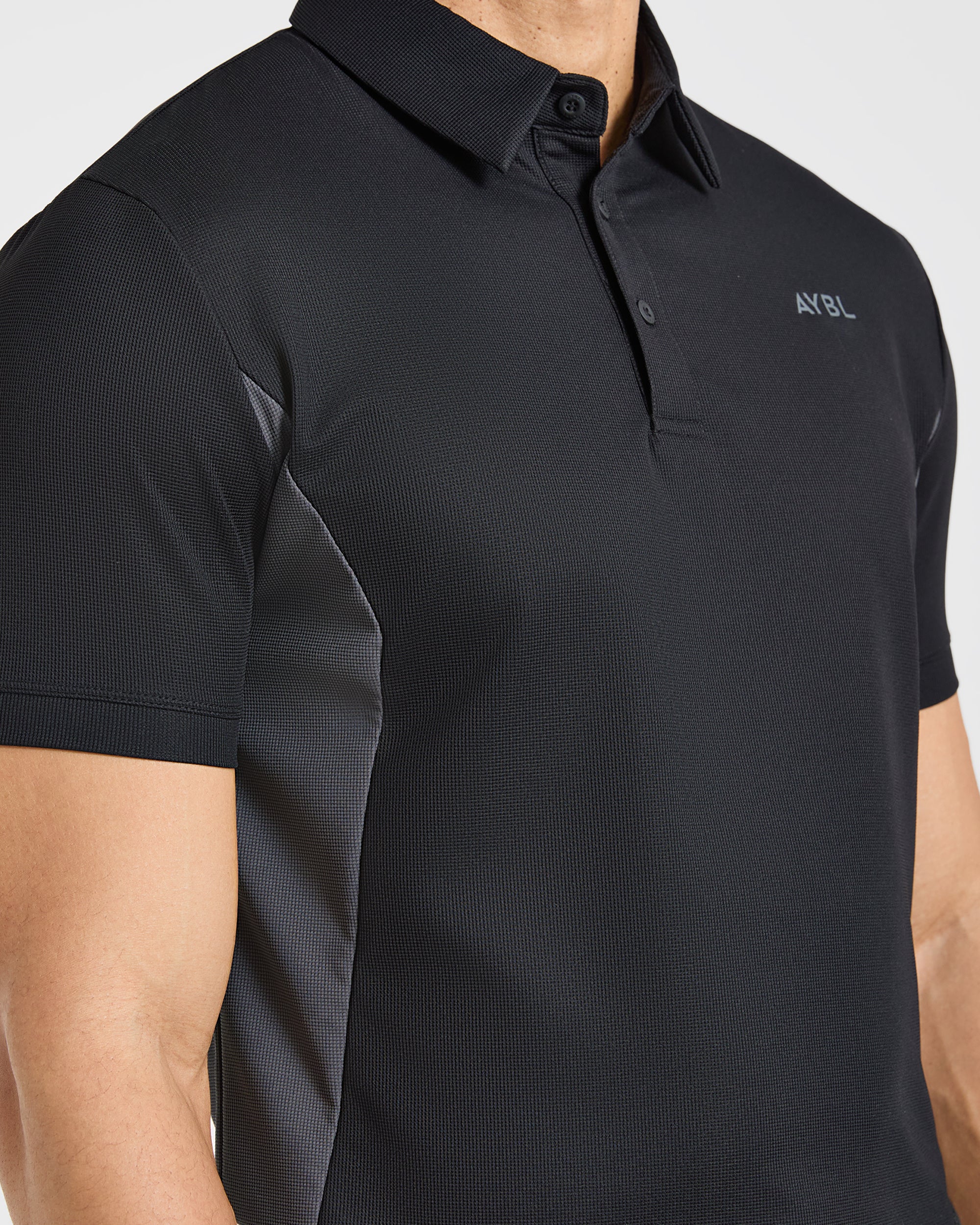 Edge Polo - Schwarz/Charcoal - Image 6
