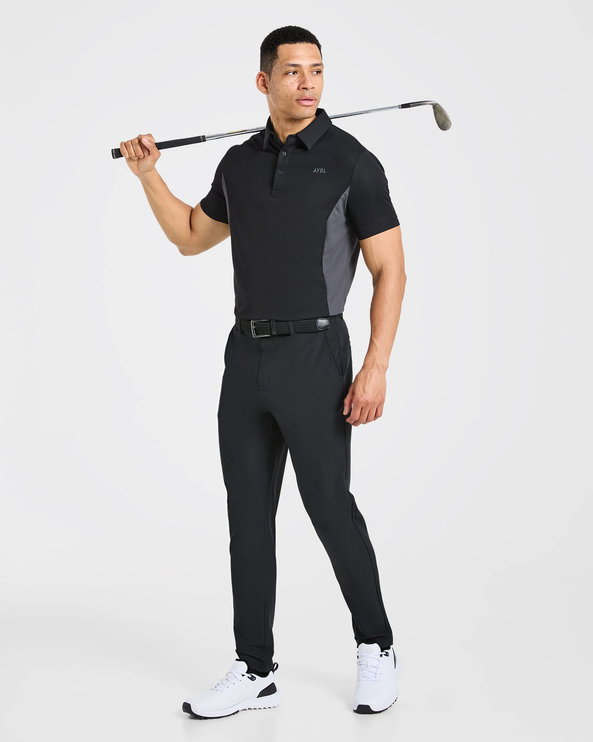 Edge Polo - Schwarz/Charcoal - Image 7