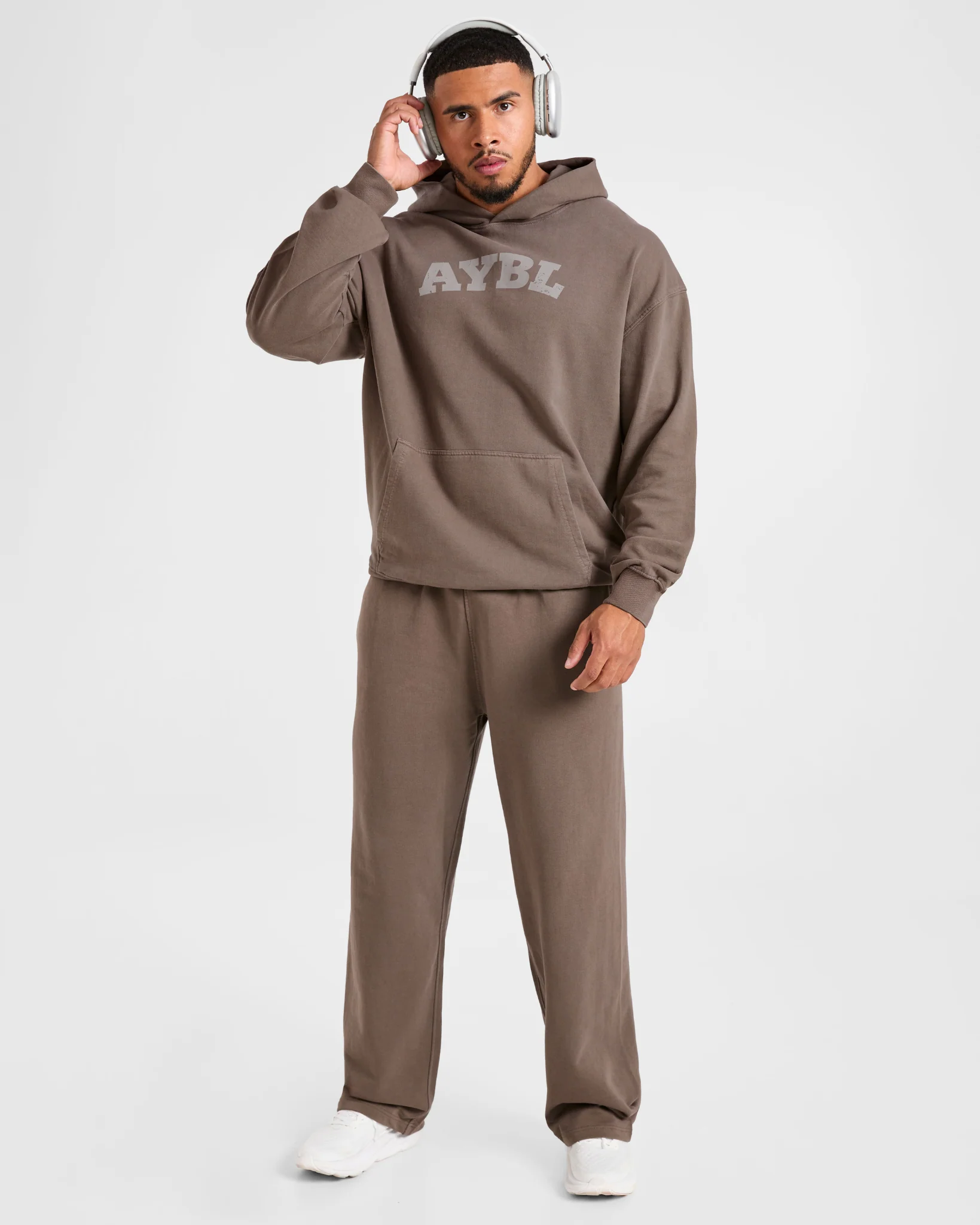 Elite Straight Leg Joggers - Umber Bruin - Image 8