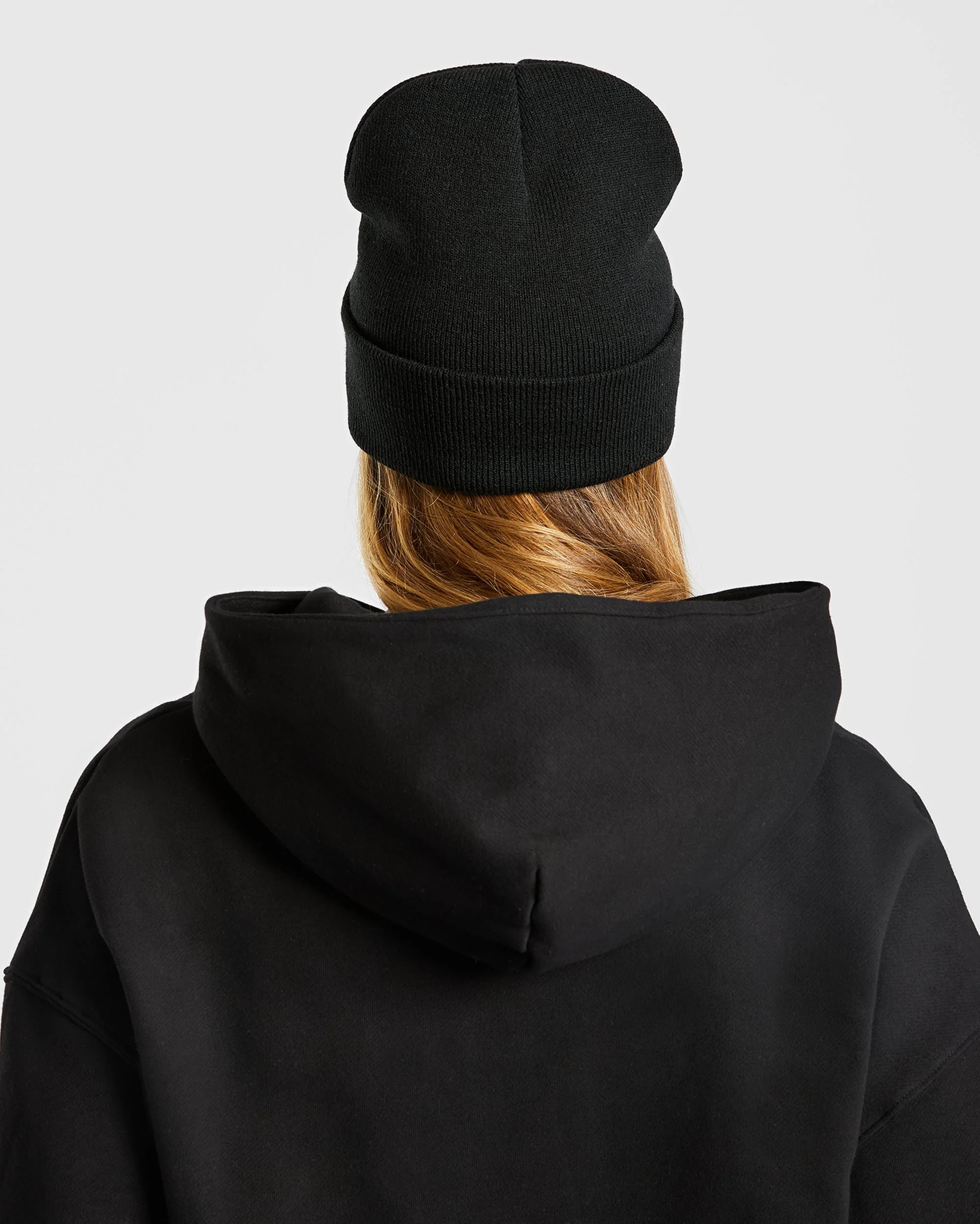 Embroidered Beanie - Zwart - Image 5