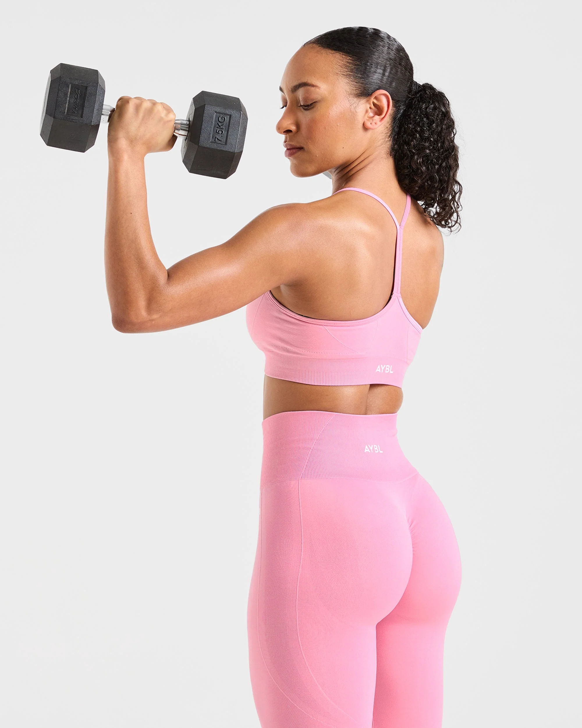 Empower Seamless Leggings - Baby Roze - Image 8