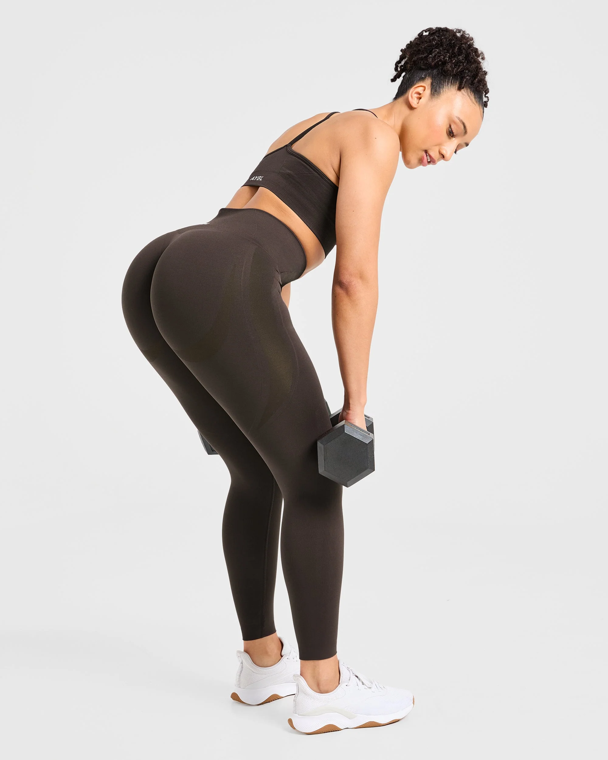 Empower Seamless Leggings - Cocoa Bruin - Image 7