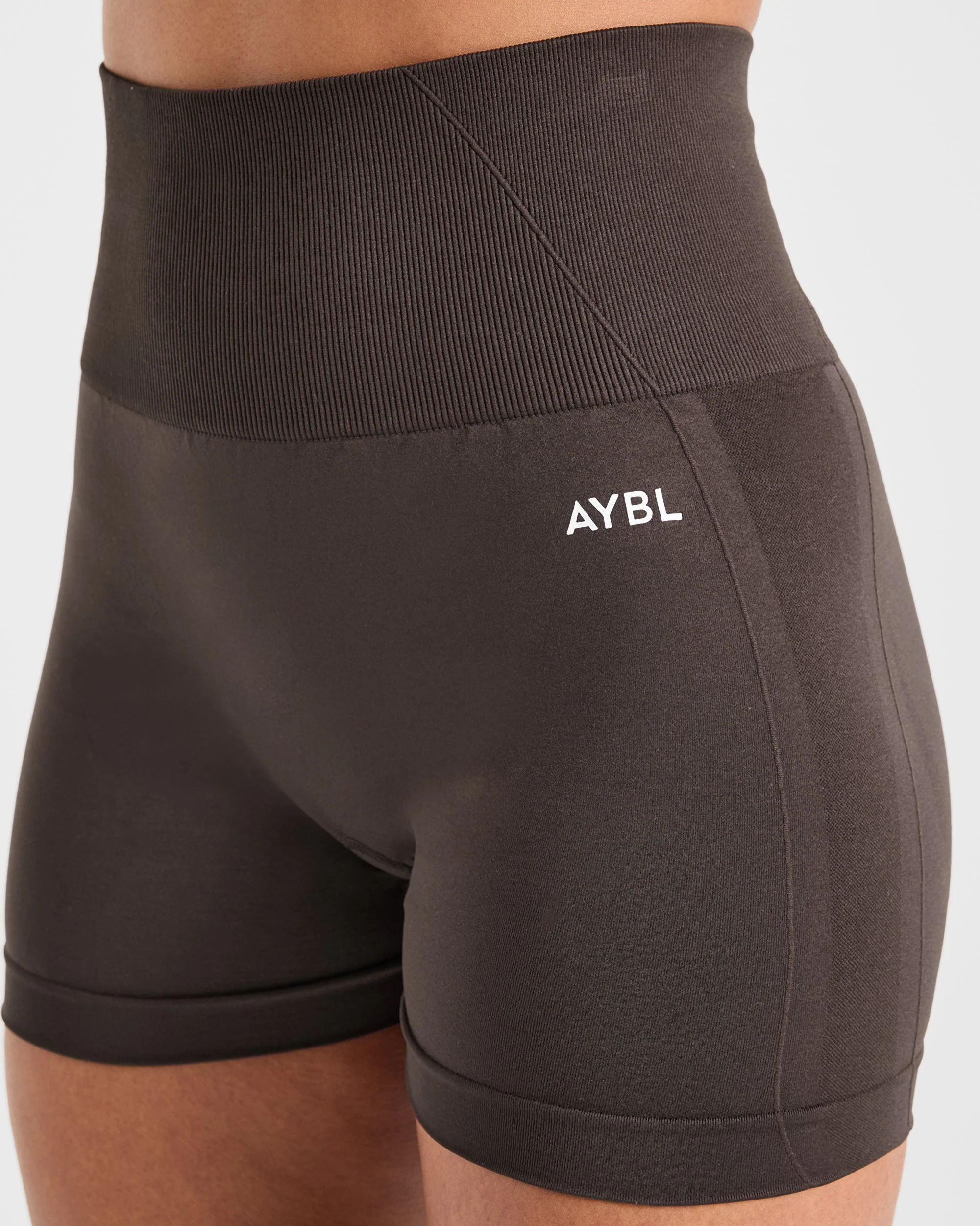 Empower Seamless Shorts - Cocoa Bruin - Image 5