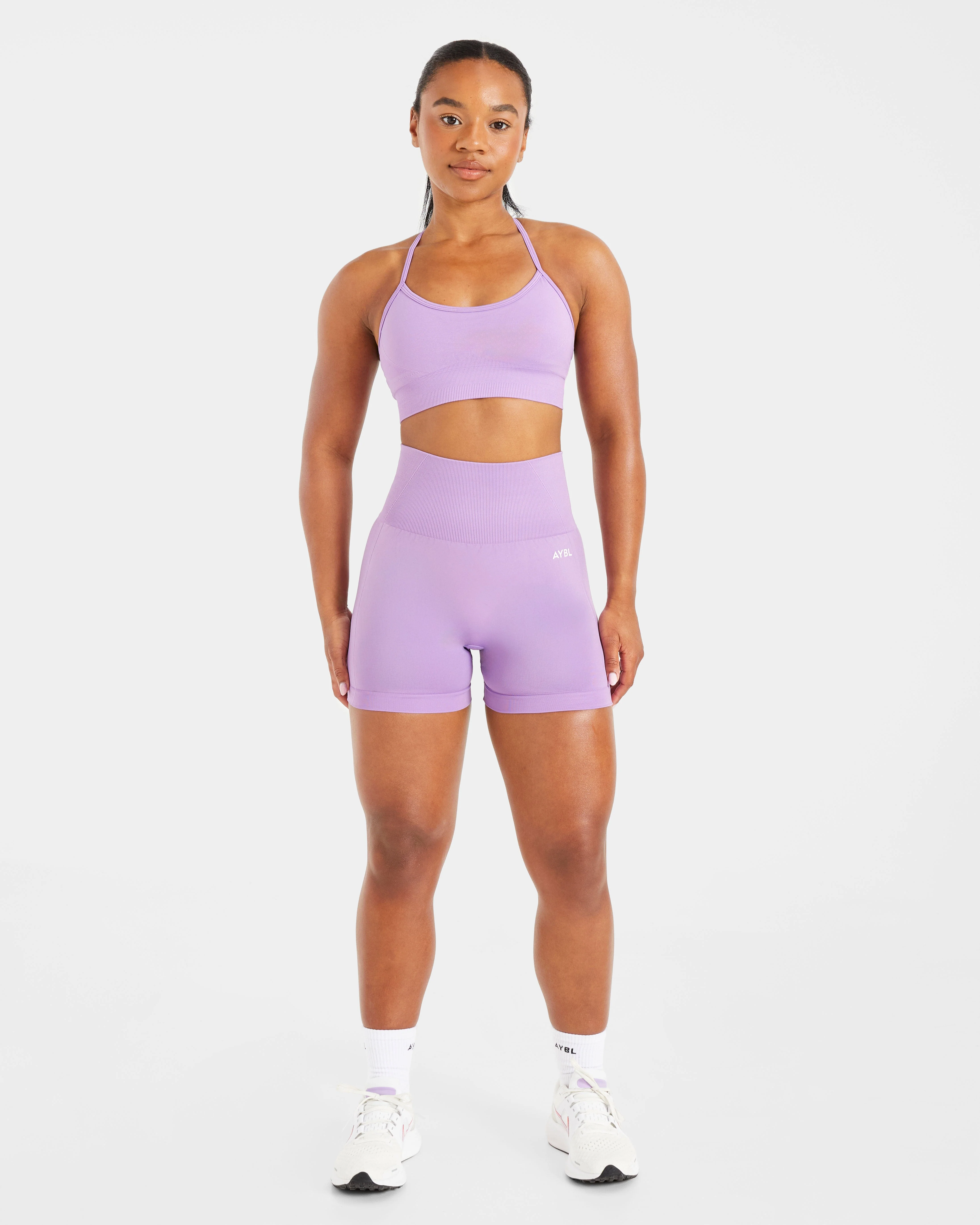 Empower Seamless Shorts - Paars - Image 3