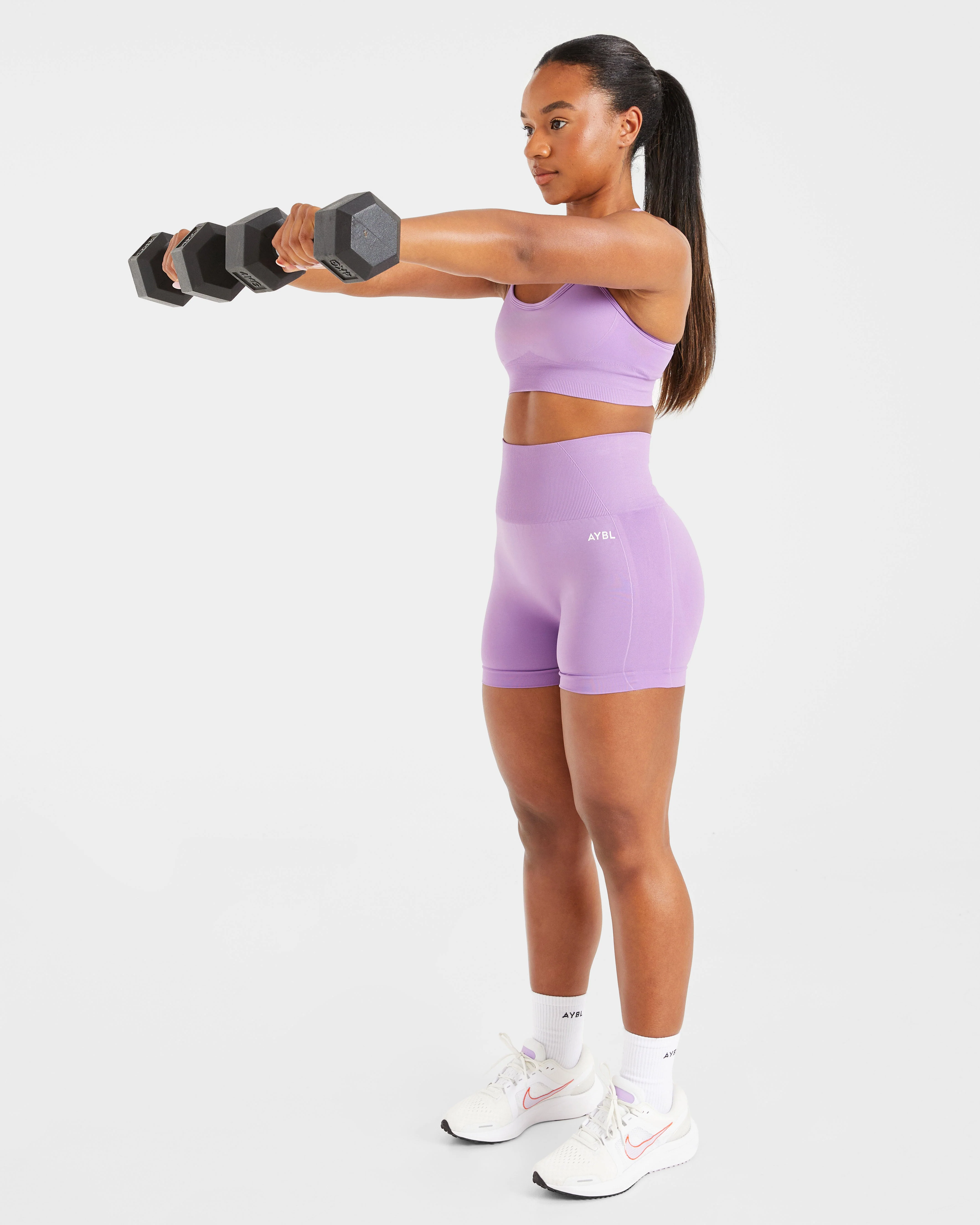 Empower Seamless Shorts - Paars - Image 8