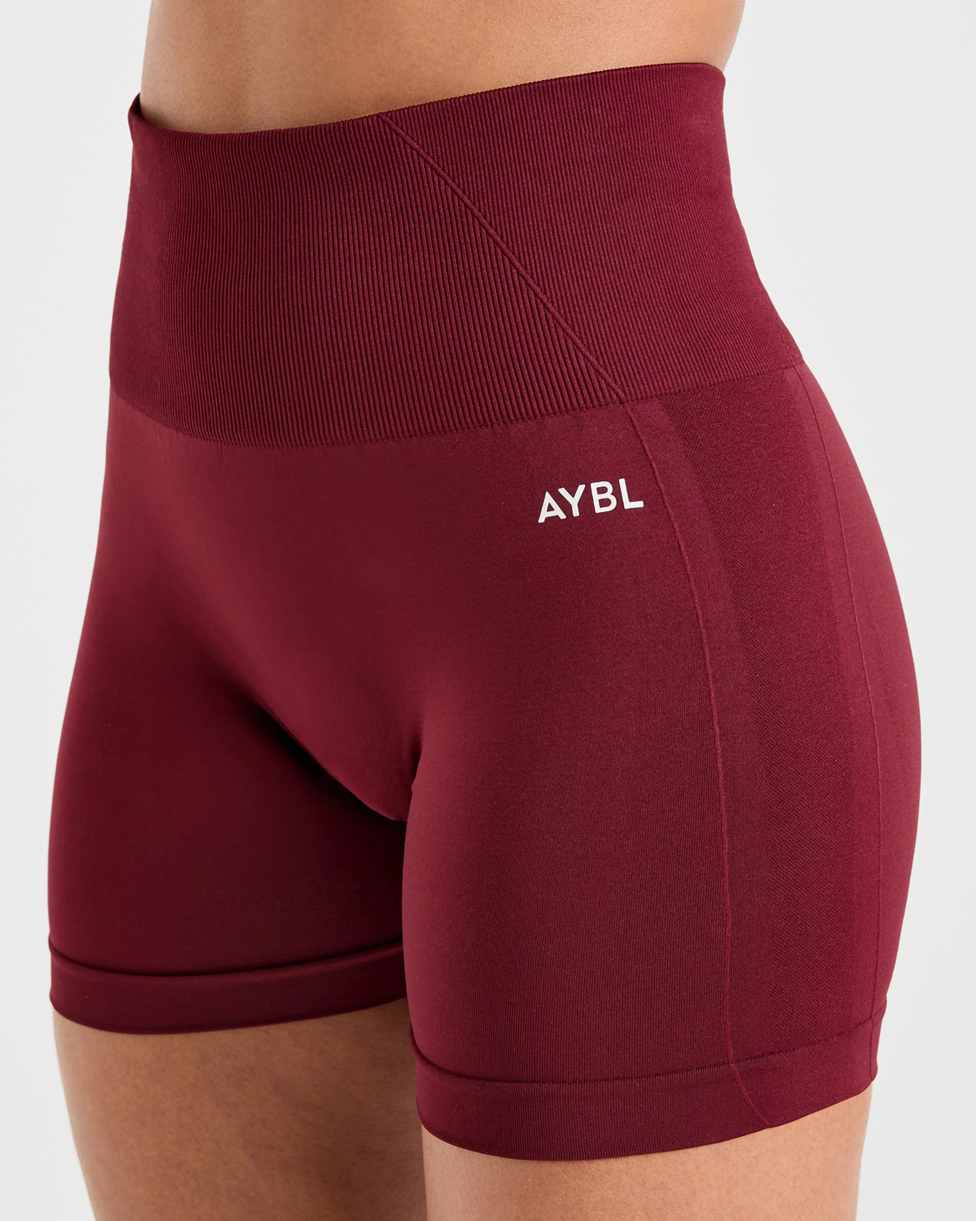 Empower Seamless Shorts - Rood Wine - Image 5