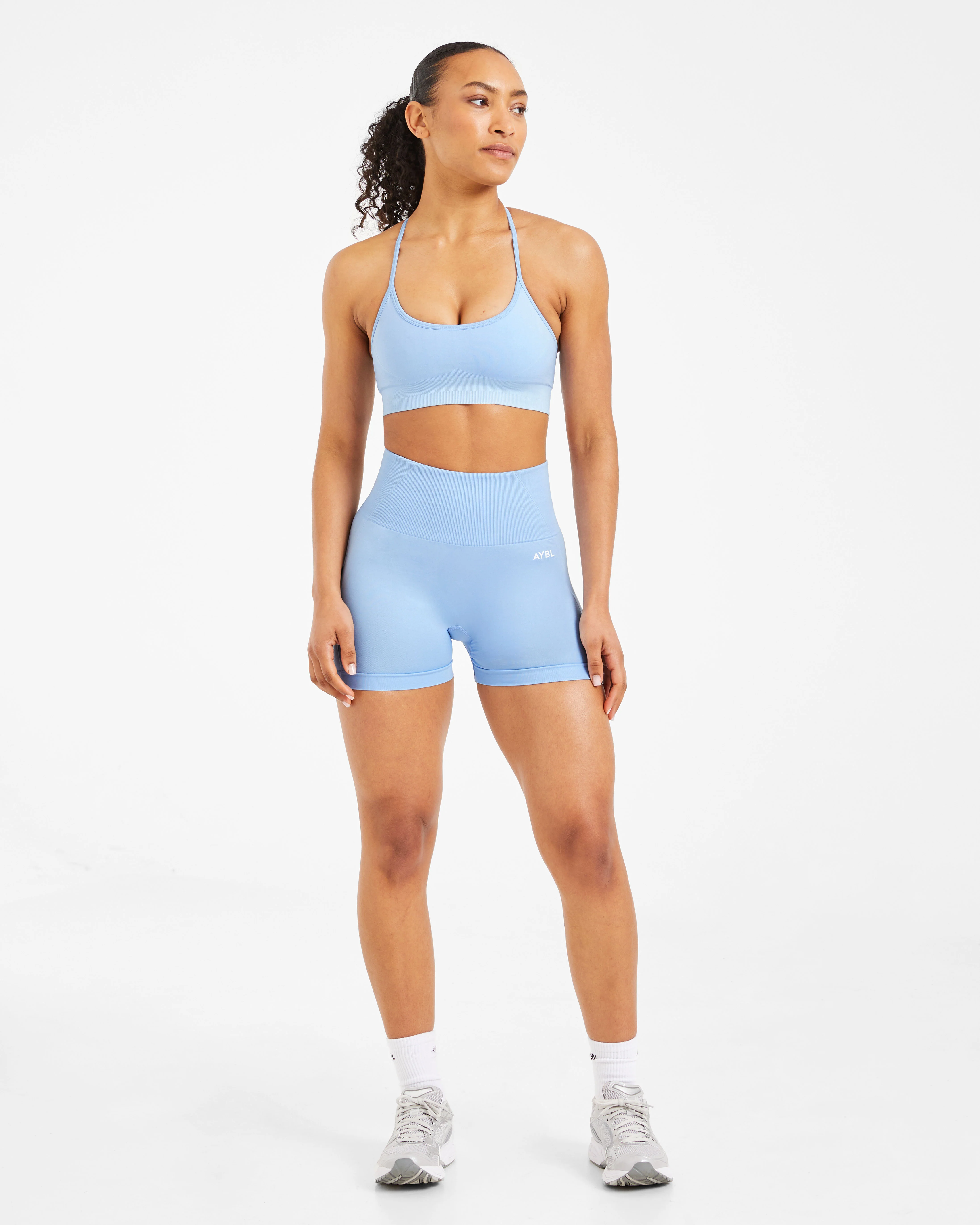 Empower Seamless Shorts - Sky Blauw - Image 4