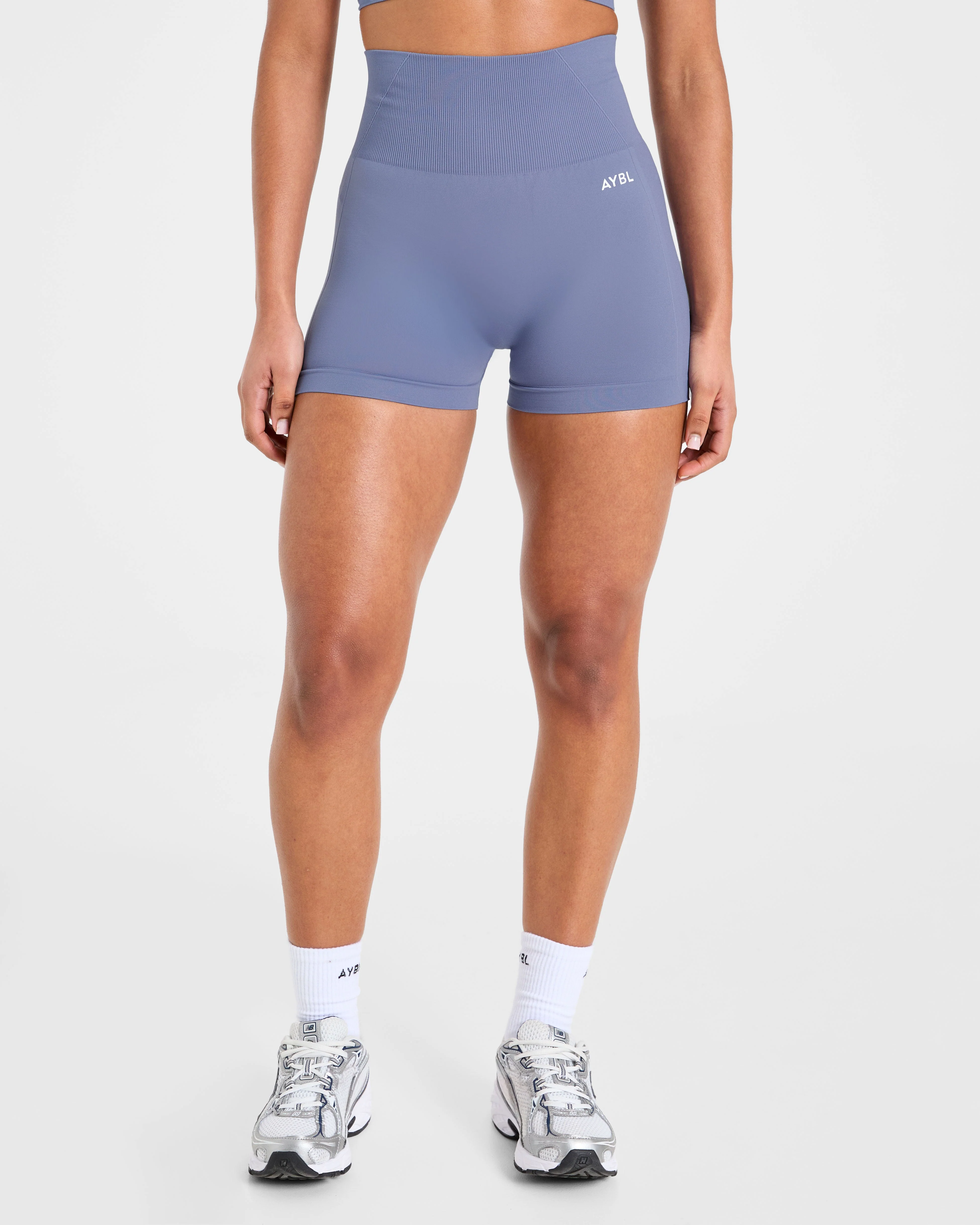 Empower Seamless Shorts - Slate Blauw - Image 2