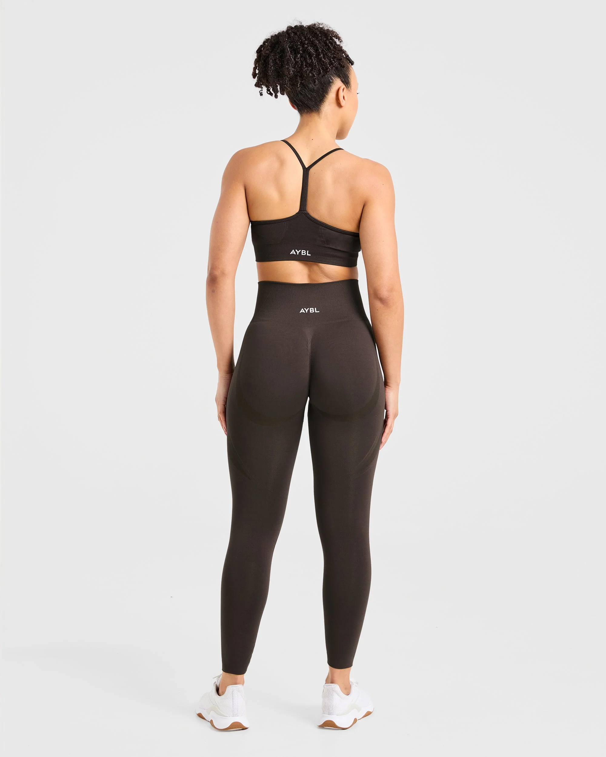 Empower Seamless Sports Bra - Cocoa Bruin - Image 4
