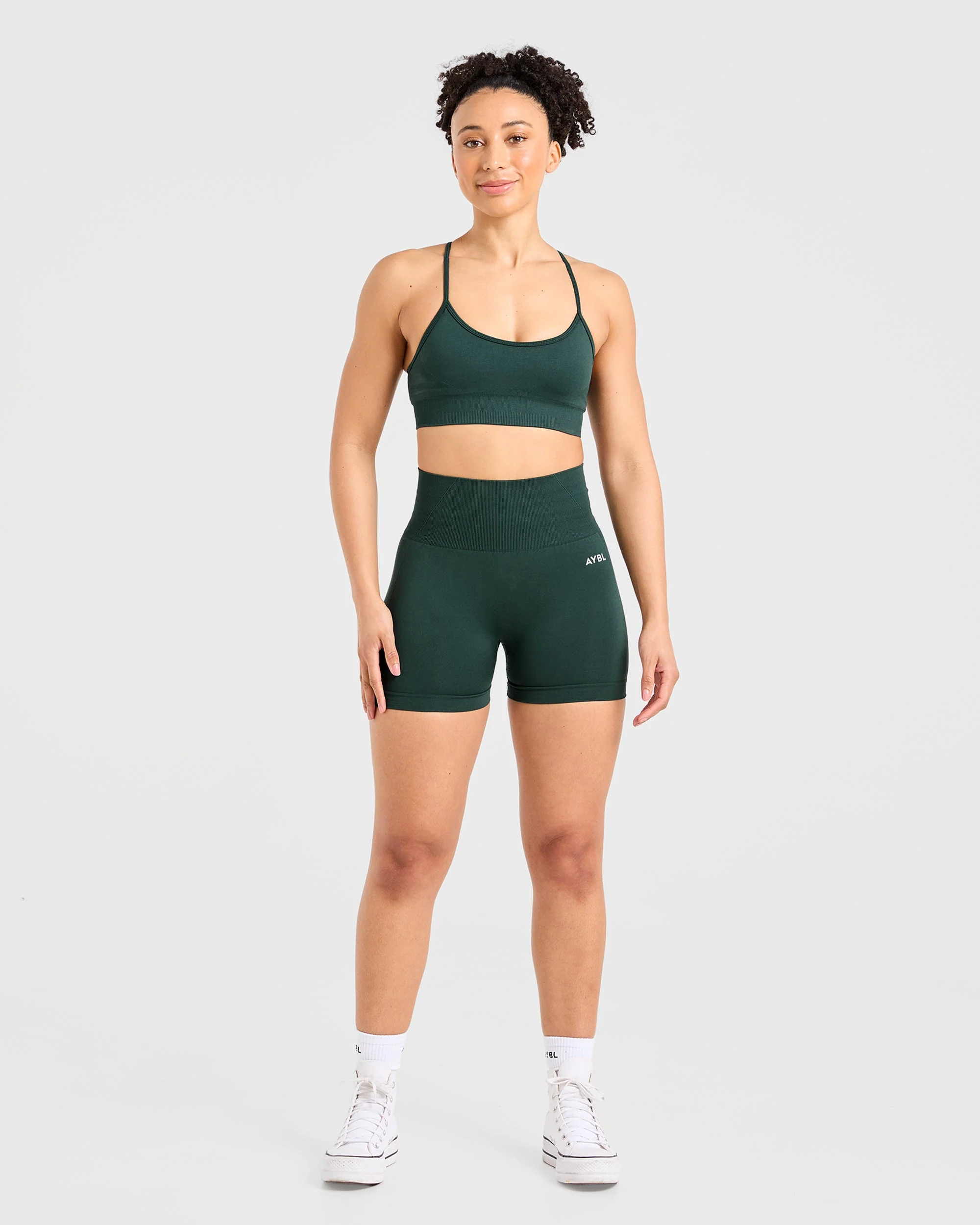 Empower Seamless Sports Bra - Dark Groen - Image 3