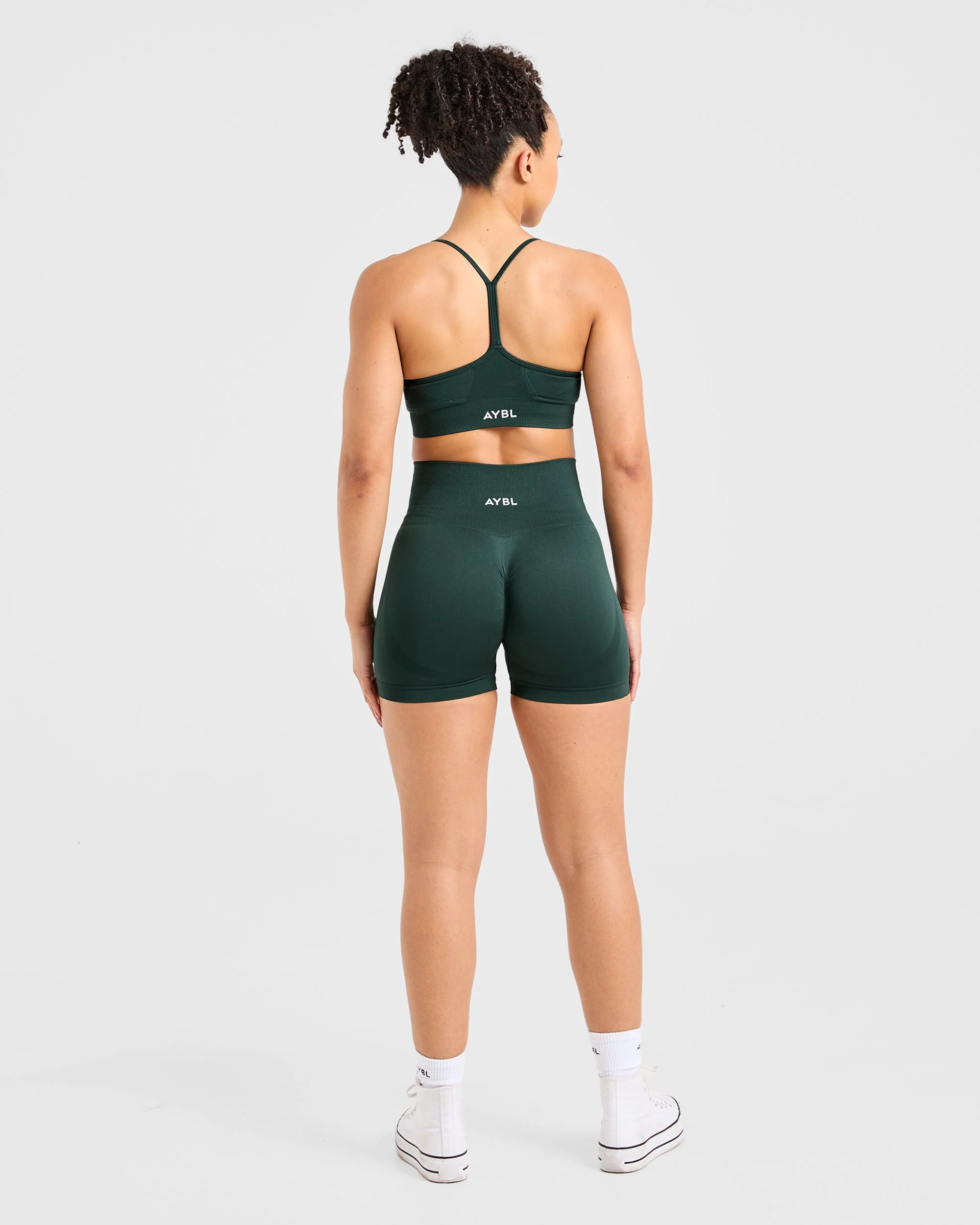 Empower Seamless Sports Bra - Dark Groen - Image 4