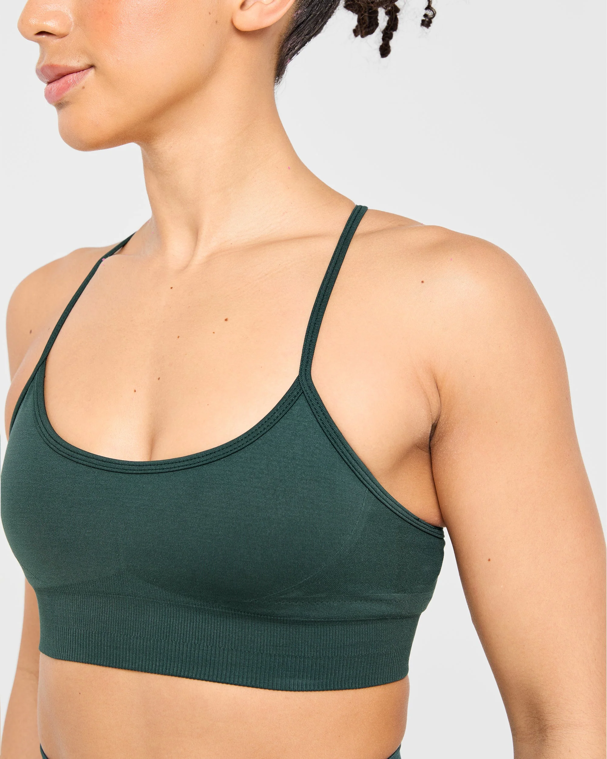 Empower Seamless Sports Bra - Dark Groen - Image 5