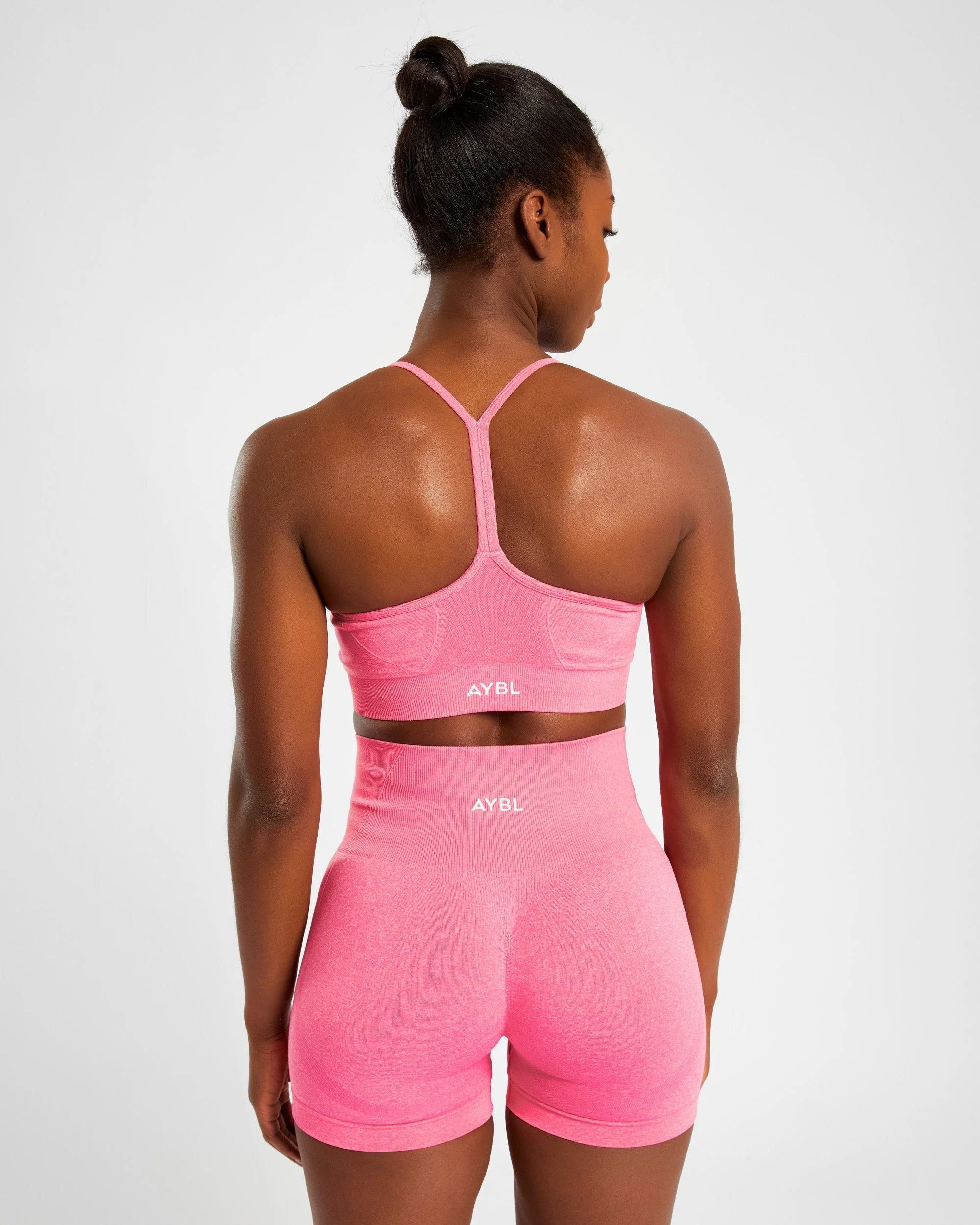 Empower Seamless Sports Bra - Roze Marl - Image 10