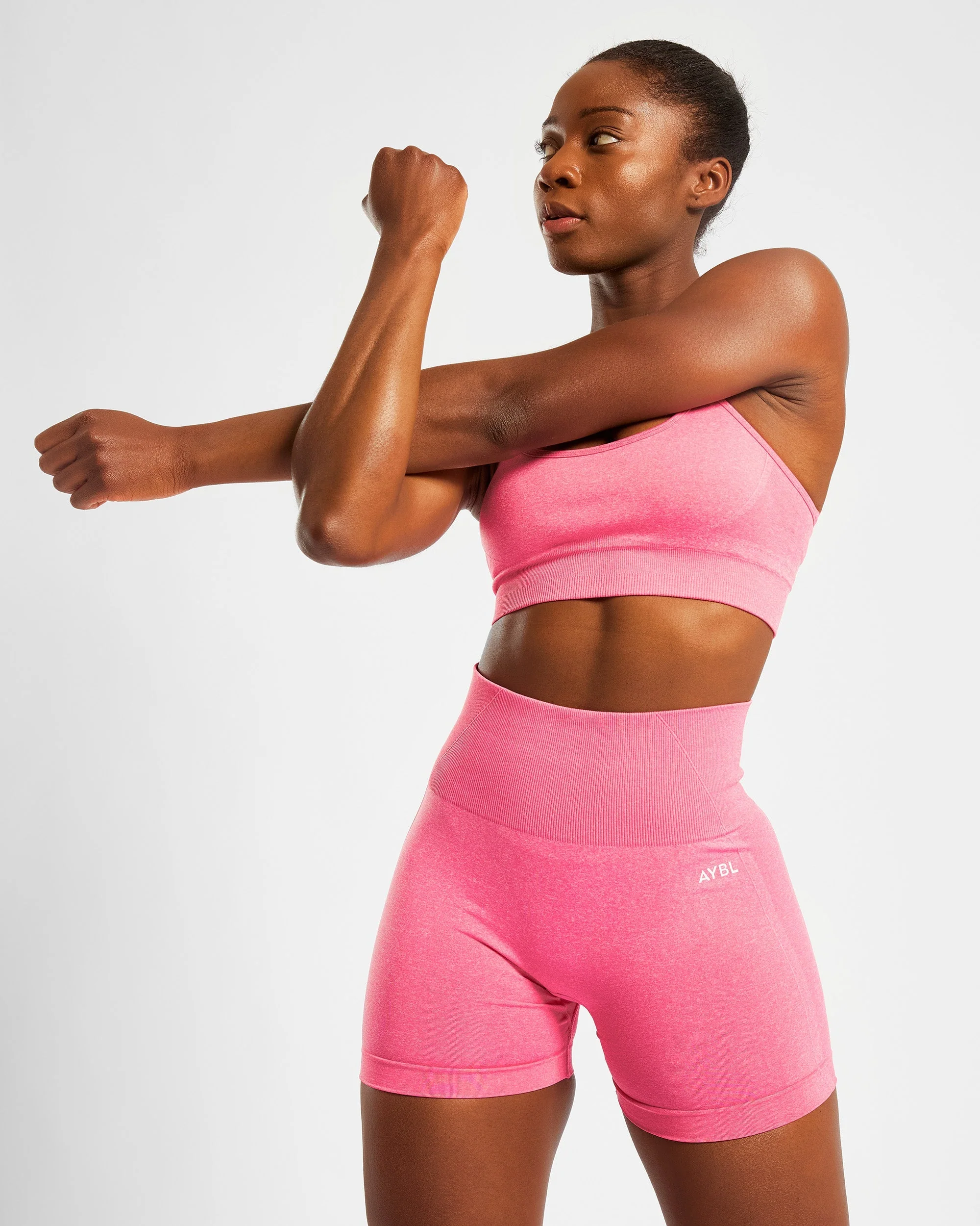 Empower Seamless Sports Bra - Roze Marl - Image 16