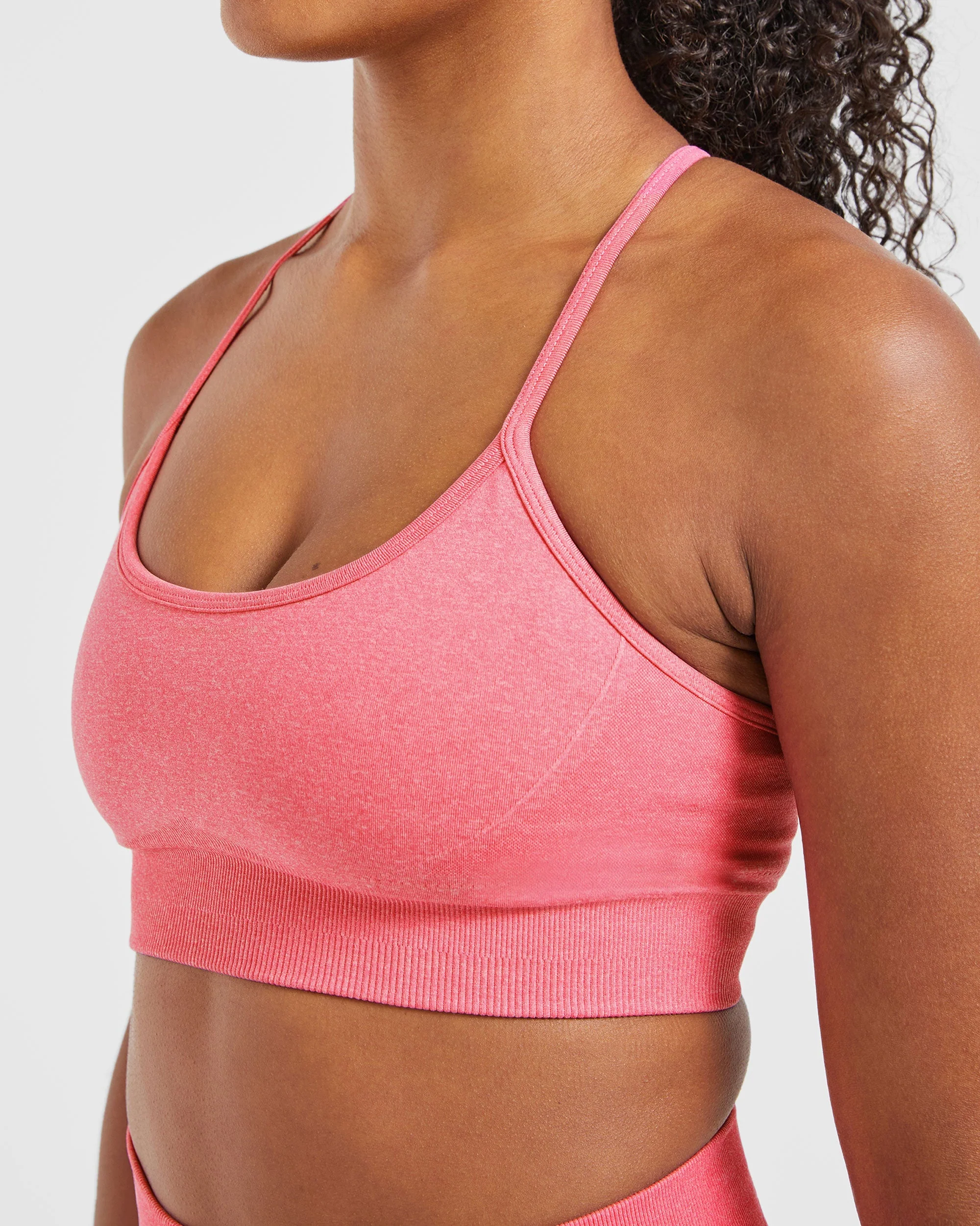 Empower Seamless Sports Bra - Roze Marl - Image 5