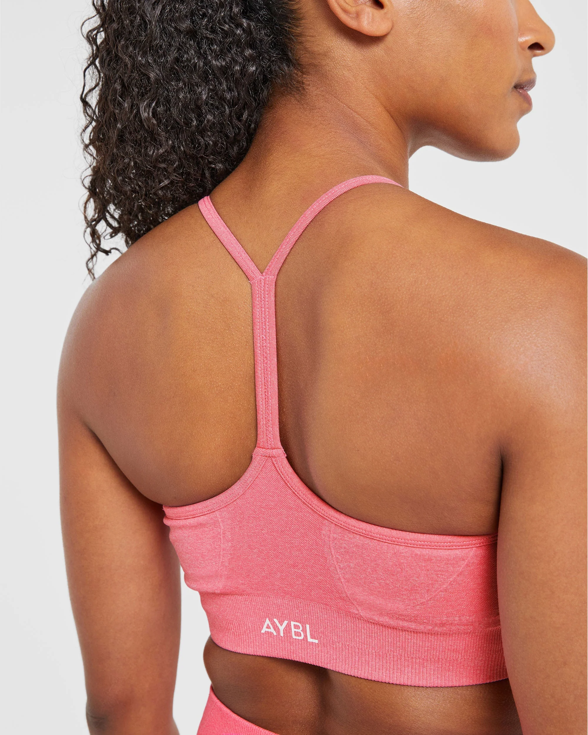 Empower Seamless Sports Bra - Roze Marl - Image 6