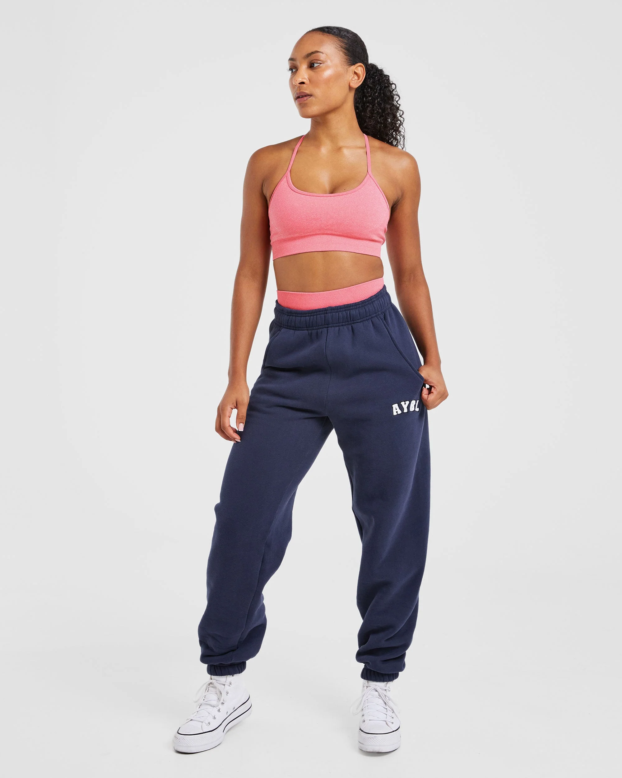 Empower Seamless Sports Bra - Roze Marl - Image 8