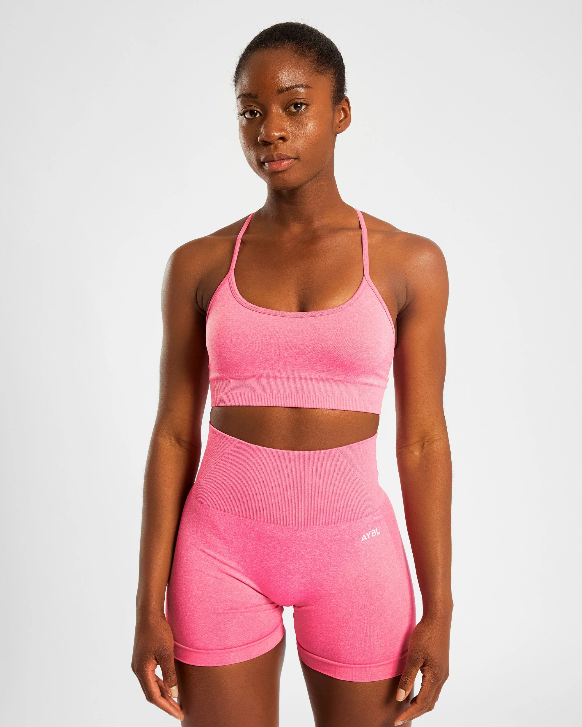 Empower Seamless Sports Bra - Roze Marl - Image 9