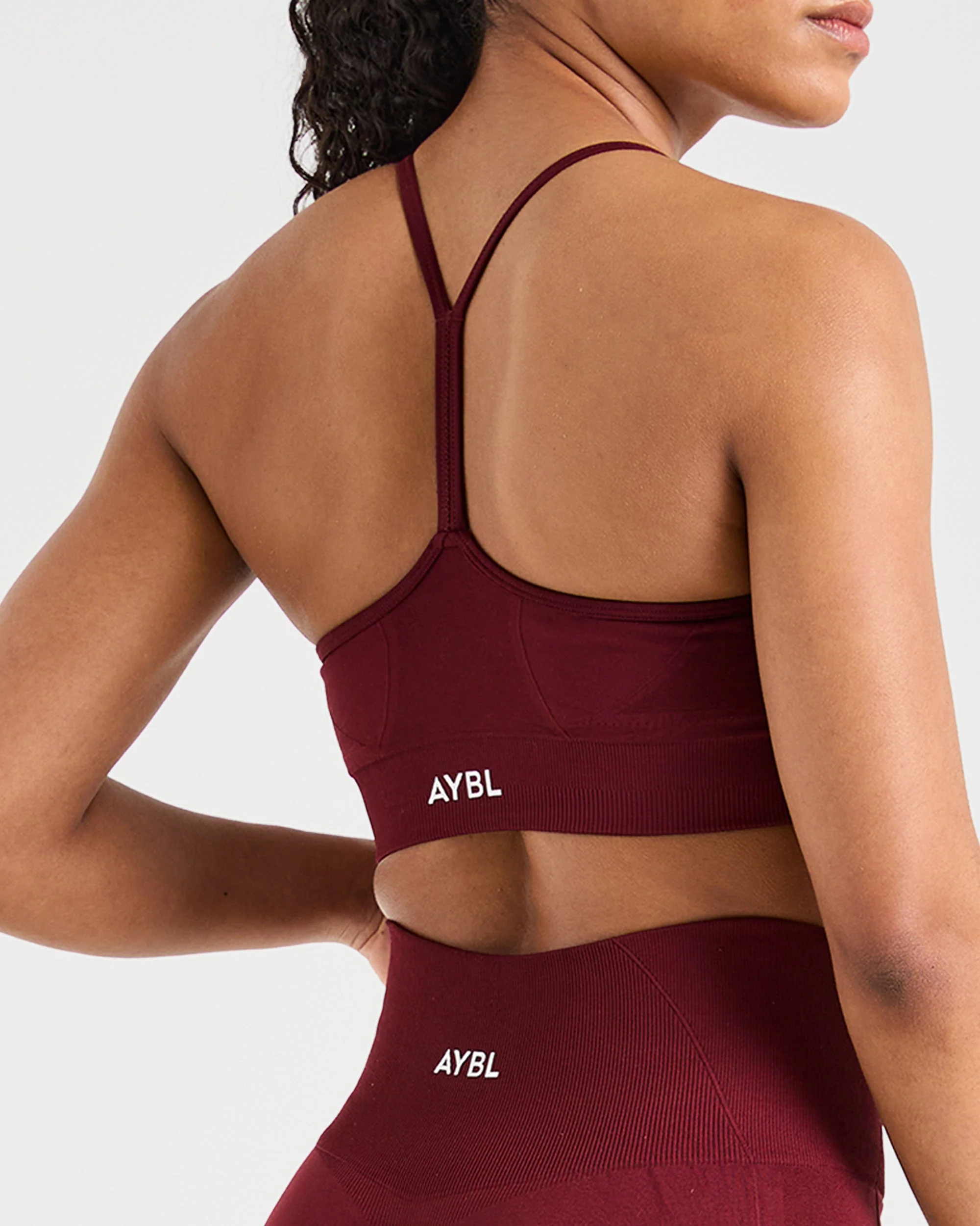 Empower Seamless Sports Bra - Rood Wine - Image 6