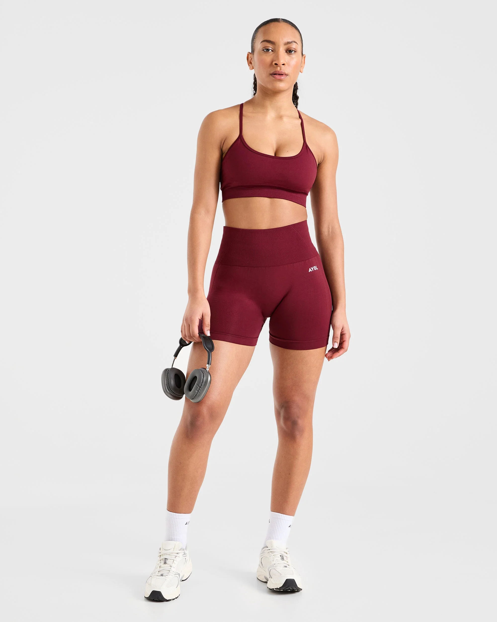 Empower Seamless Sports Bra - Rood Wine - Image 8