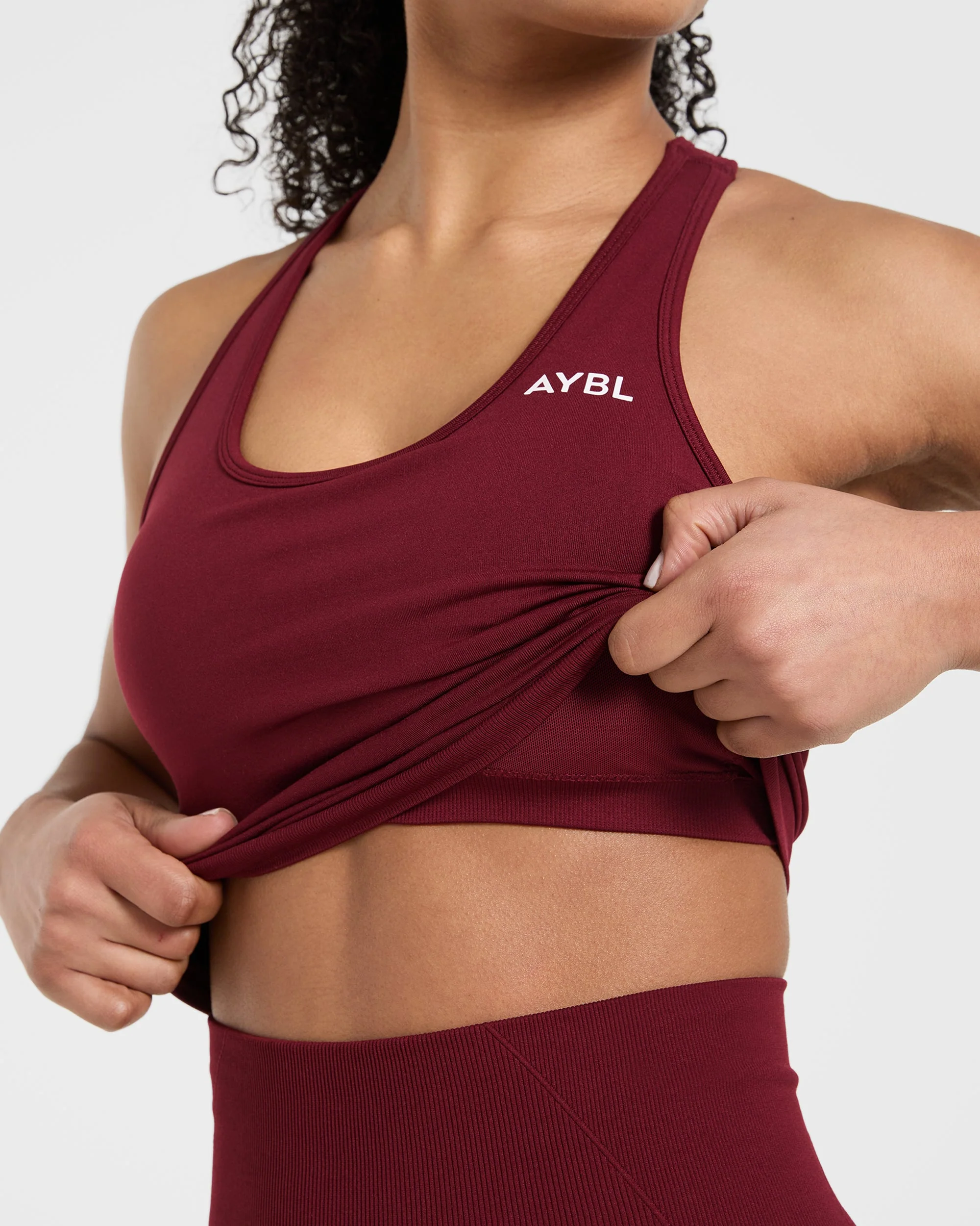 Empower Seamless Tank Top - Rood Wine - Image 5