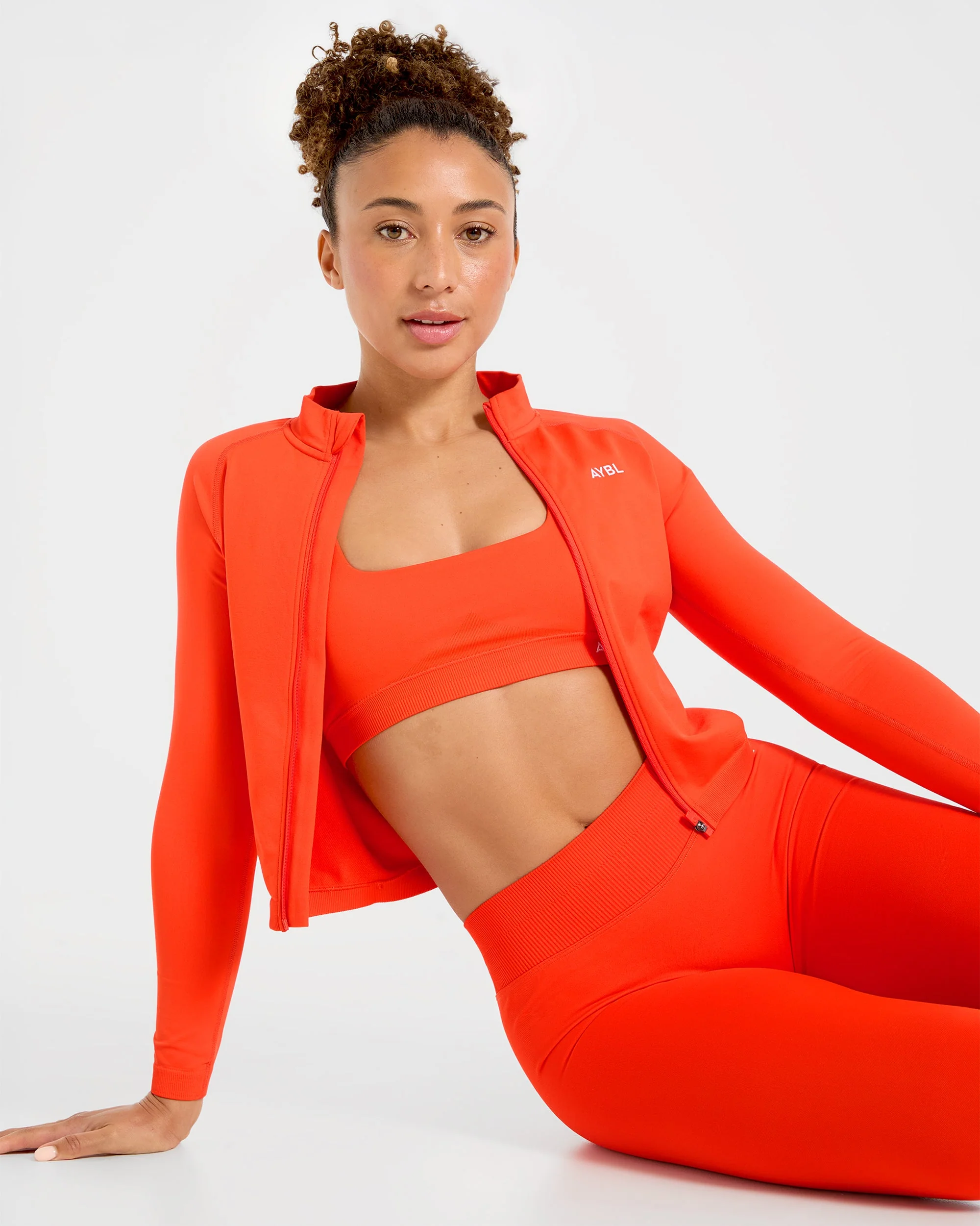 Enhance Seamless Jacket - Summer Oranje - Image 7