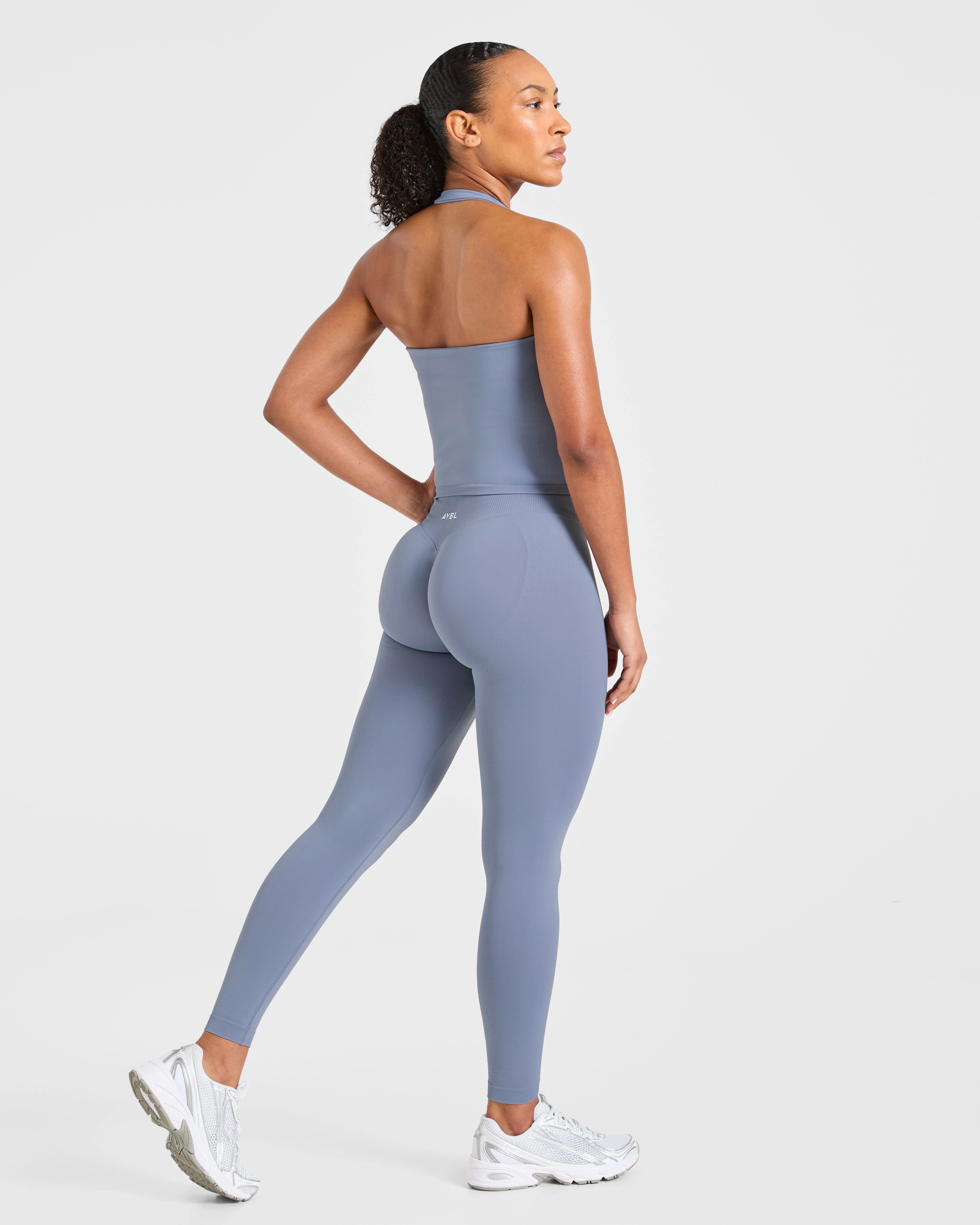 Enhance Seamless Leggings - Slate Blauw - Image 4