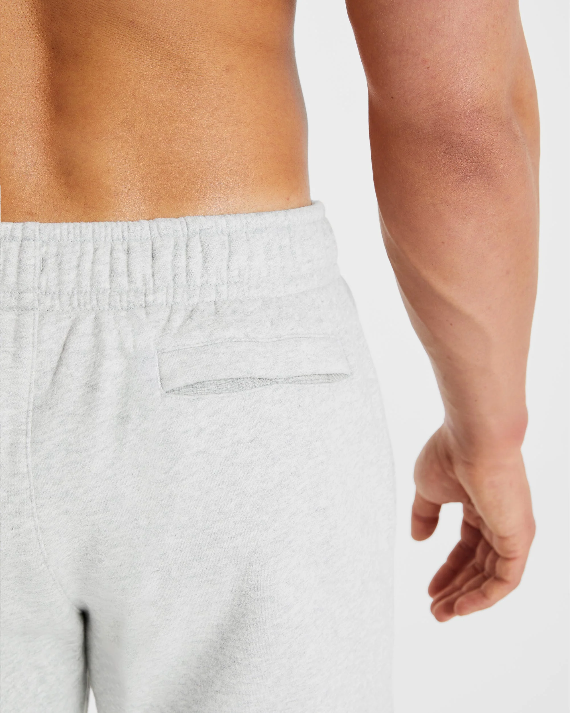 Essential Joggers - Grijs Marl - Image 5