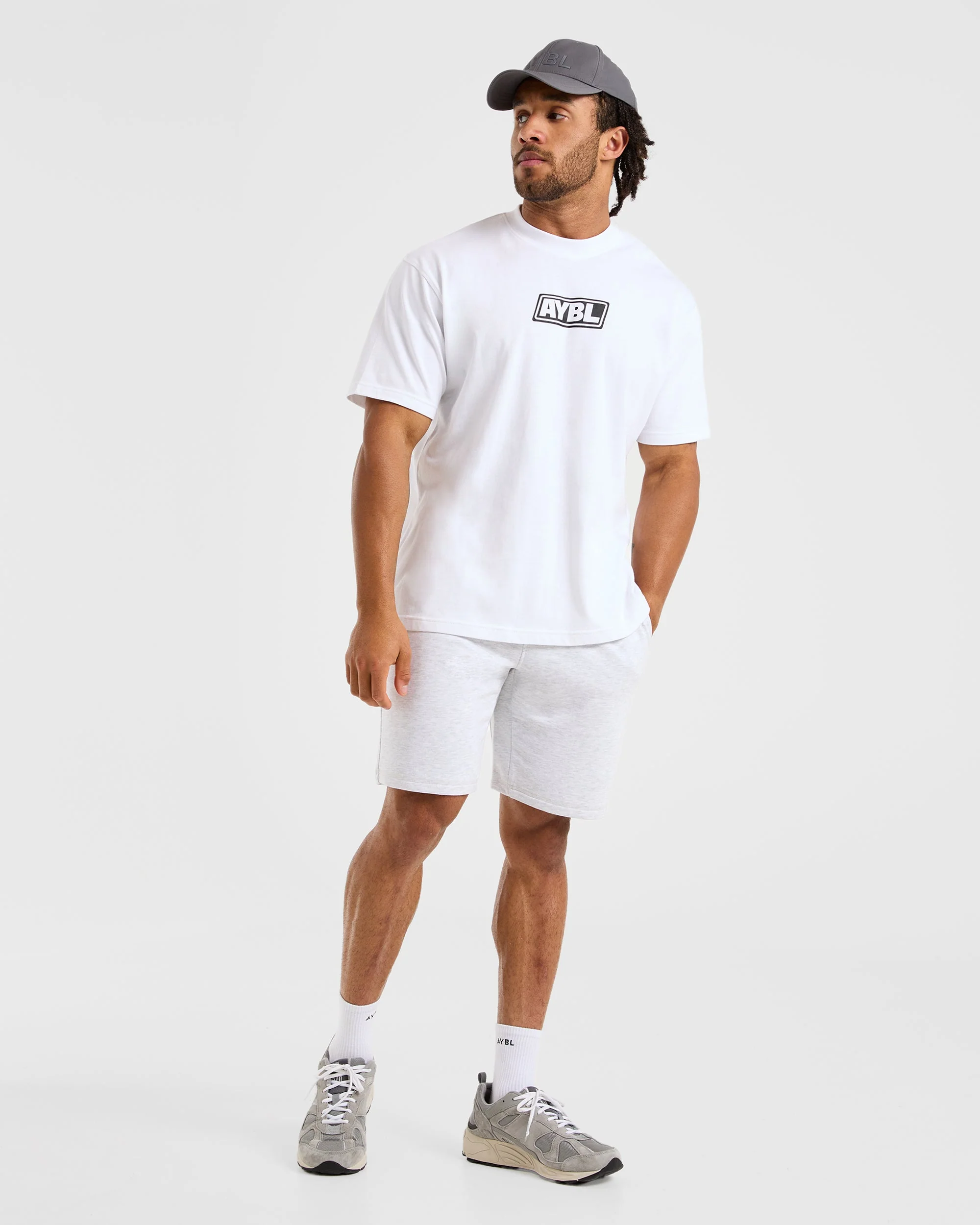 Essential Lightweight 7" Shorts - Grijs Marl - Image 7