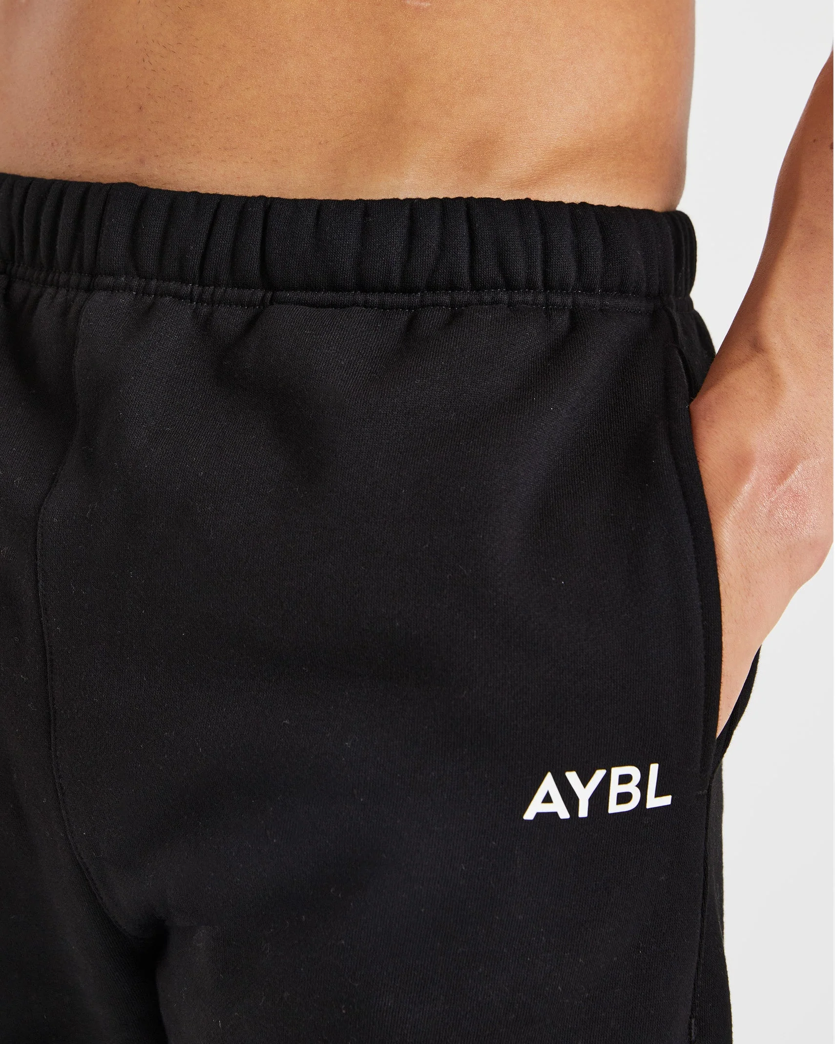 Essential Oversized Joggers - Zwart - Image 6