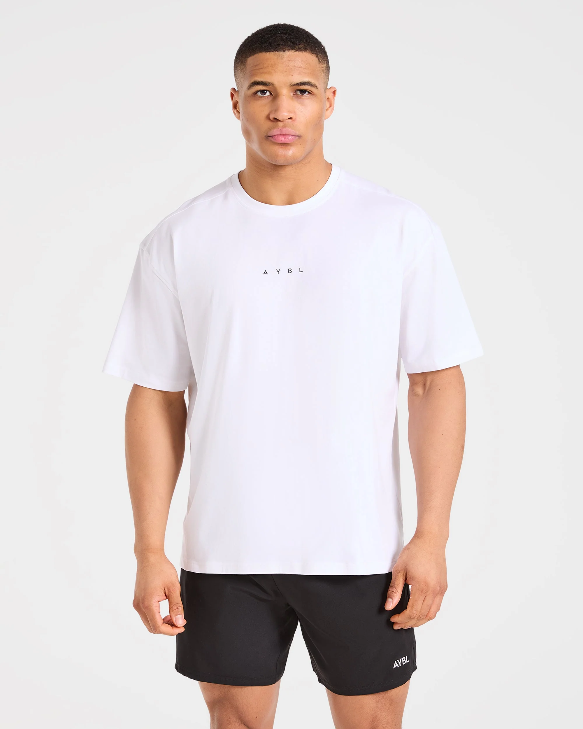 Force Oversized T Shirt - Wit