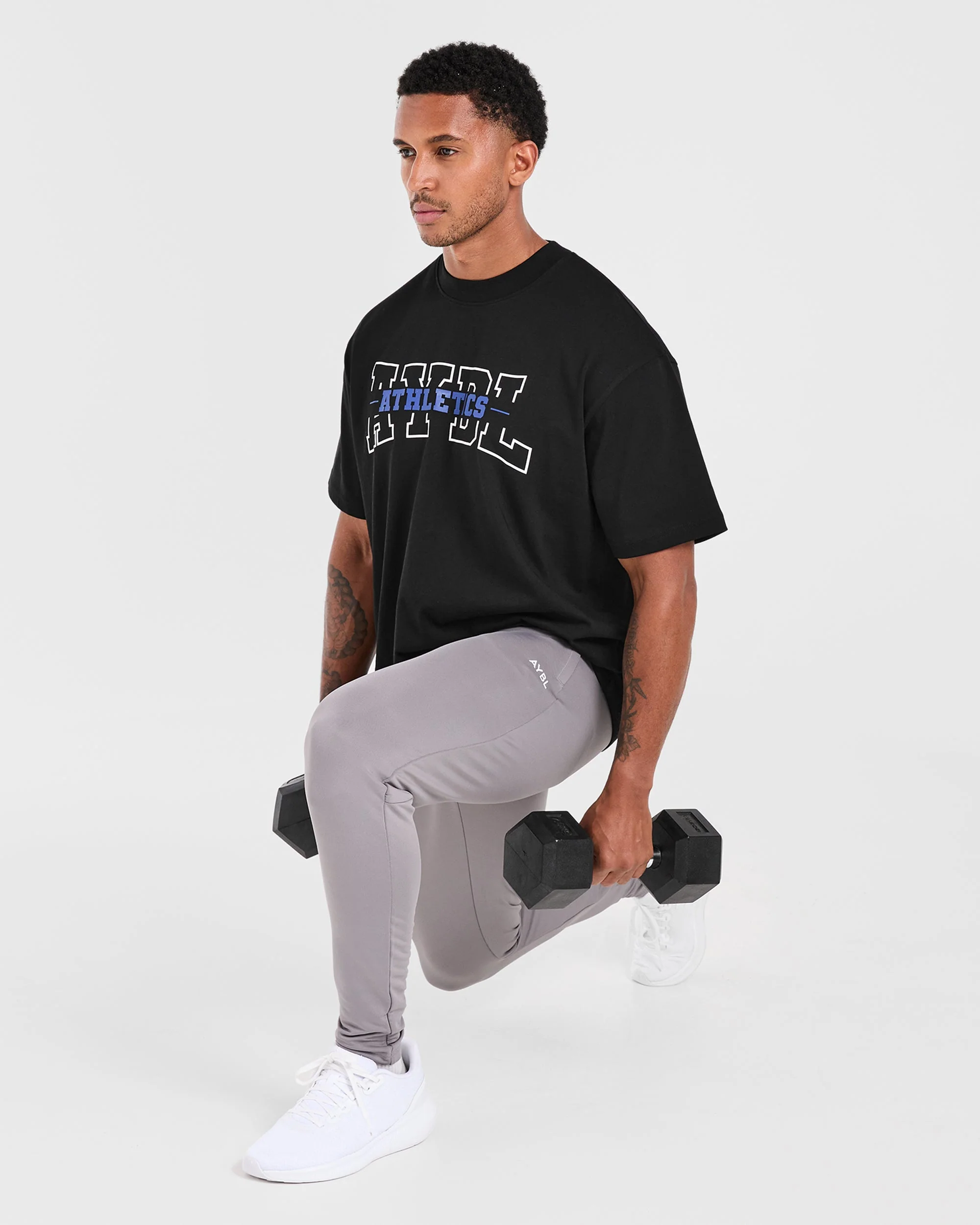 Fraction Joggers - Light Grijs - Image 8