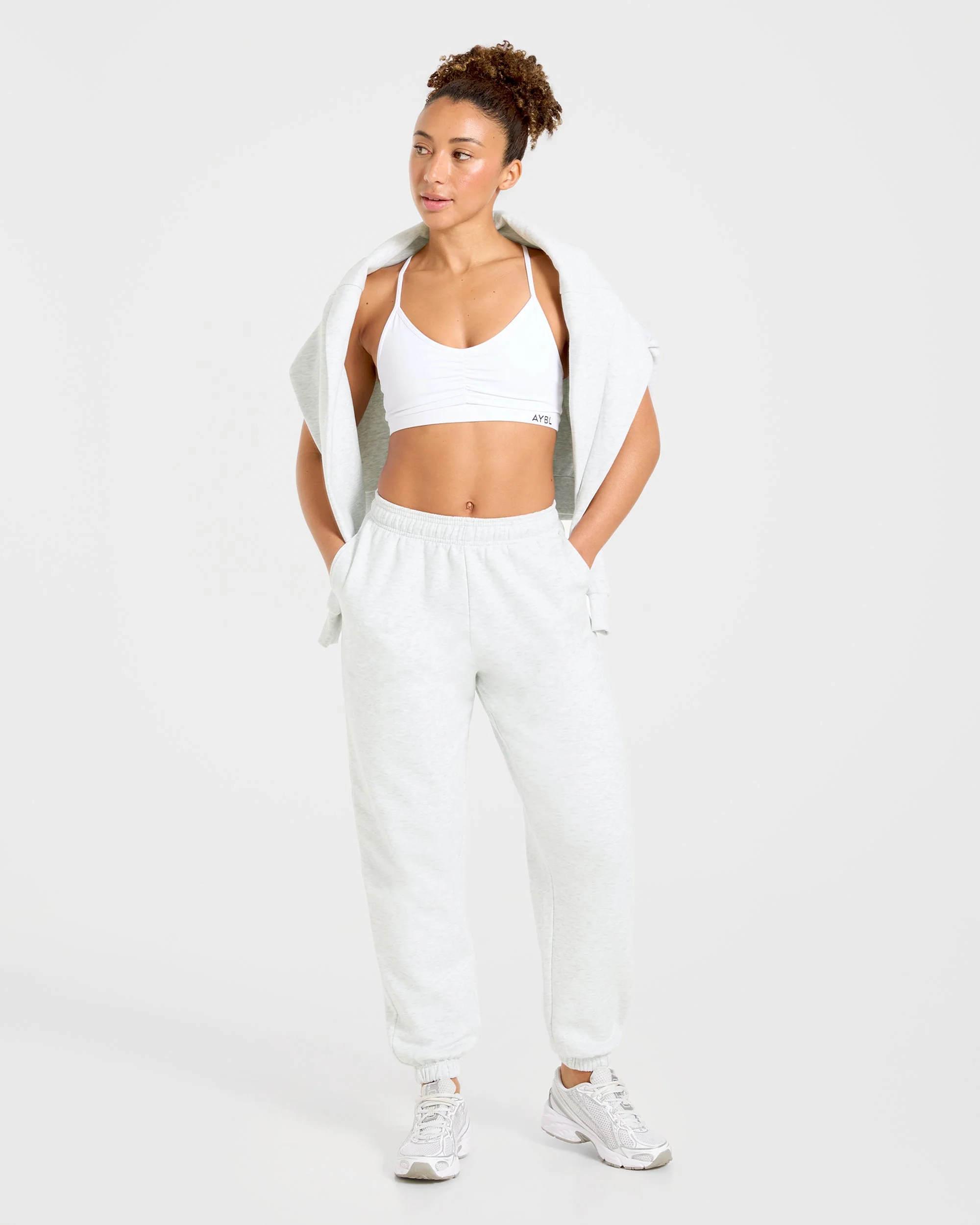 Lifestyle Oversized Joggers - Heather Grijs - Image 7